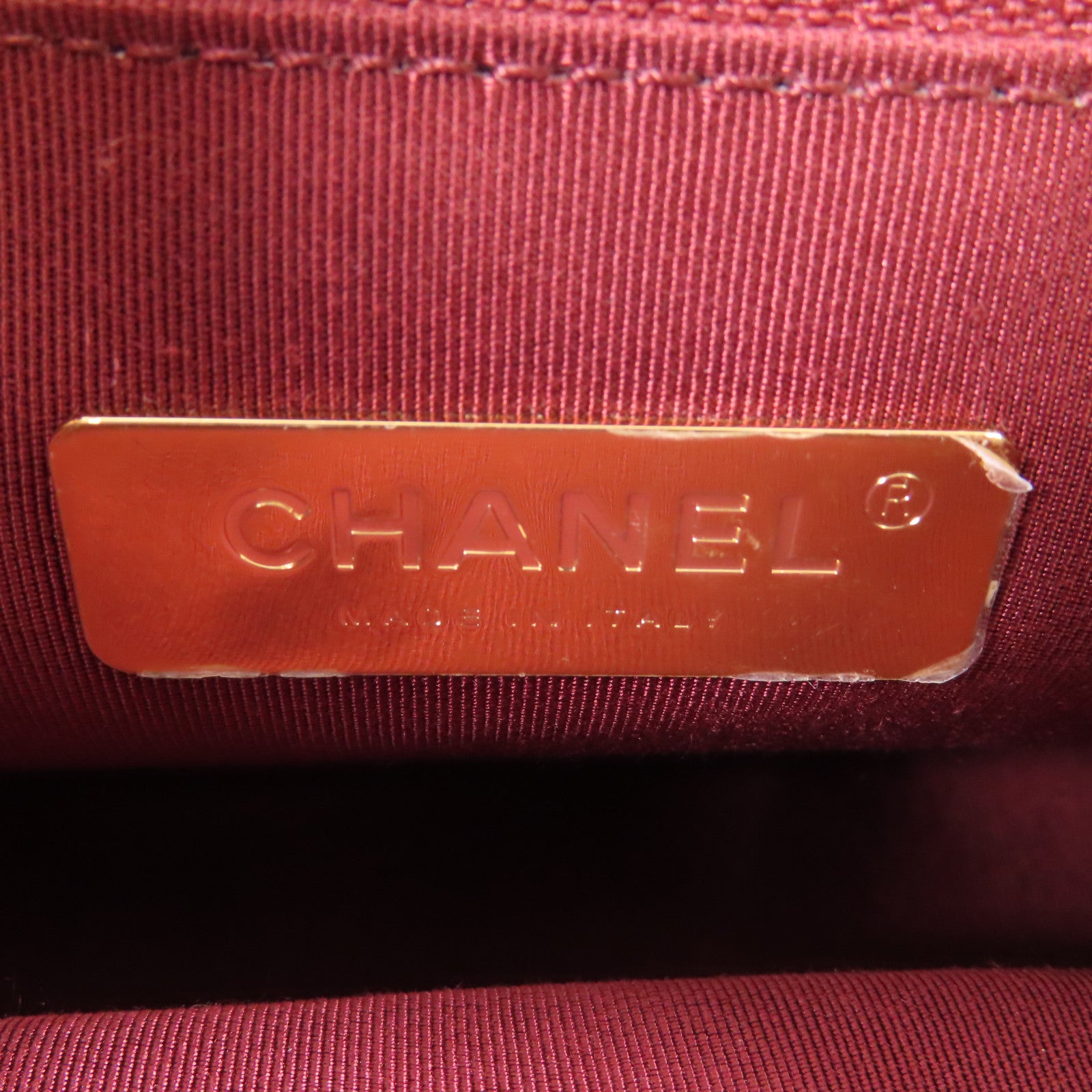 CHANEL CC GHW Shoulder Bag 2 Way Shoulder Hand Bag Leather Navy