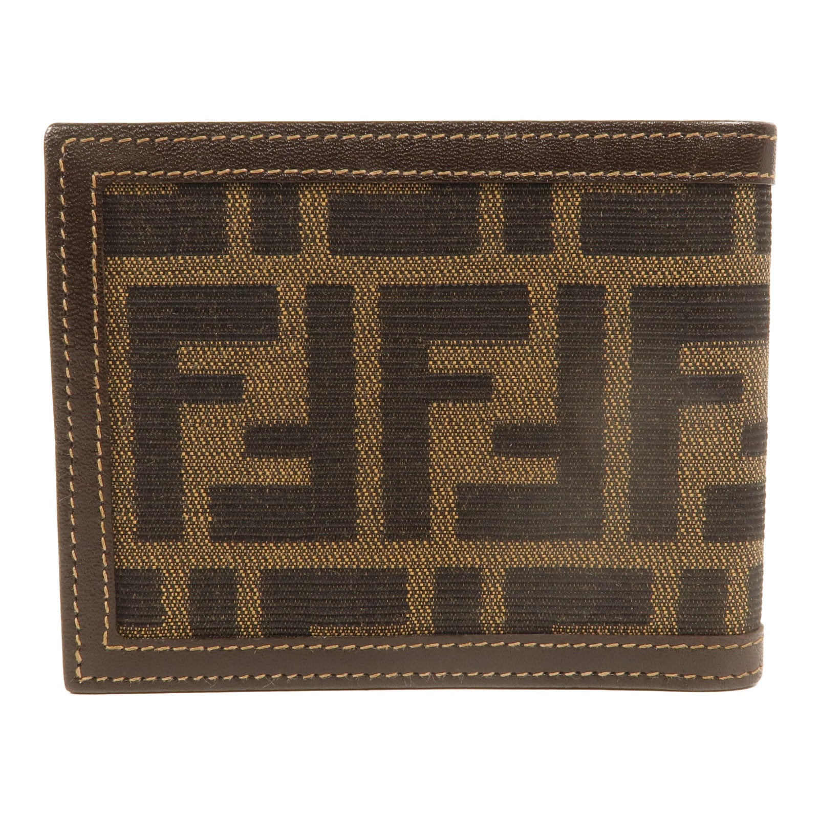 FENDI 帆布Zucca Bifold Wallet錢包