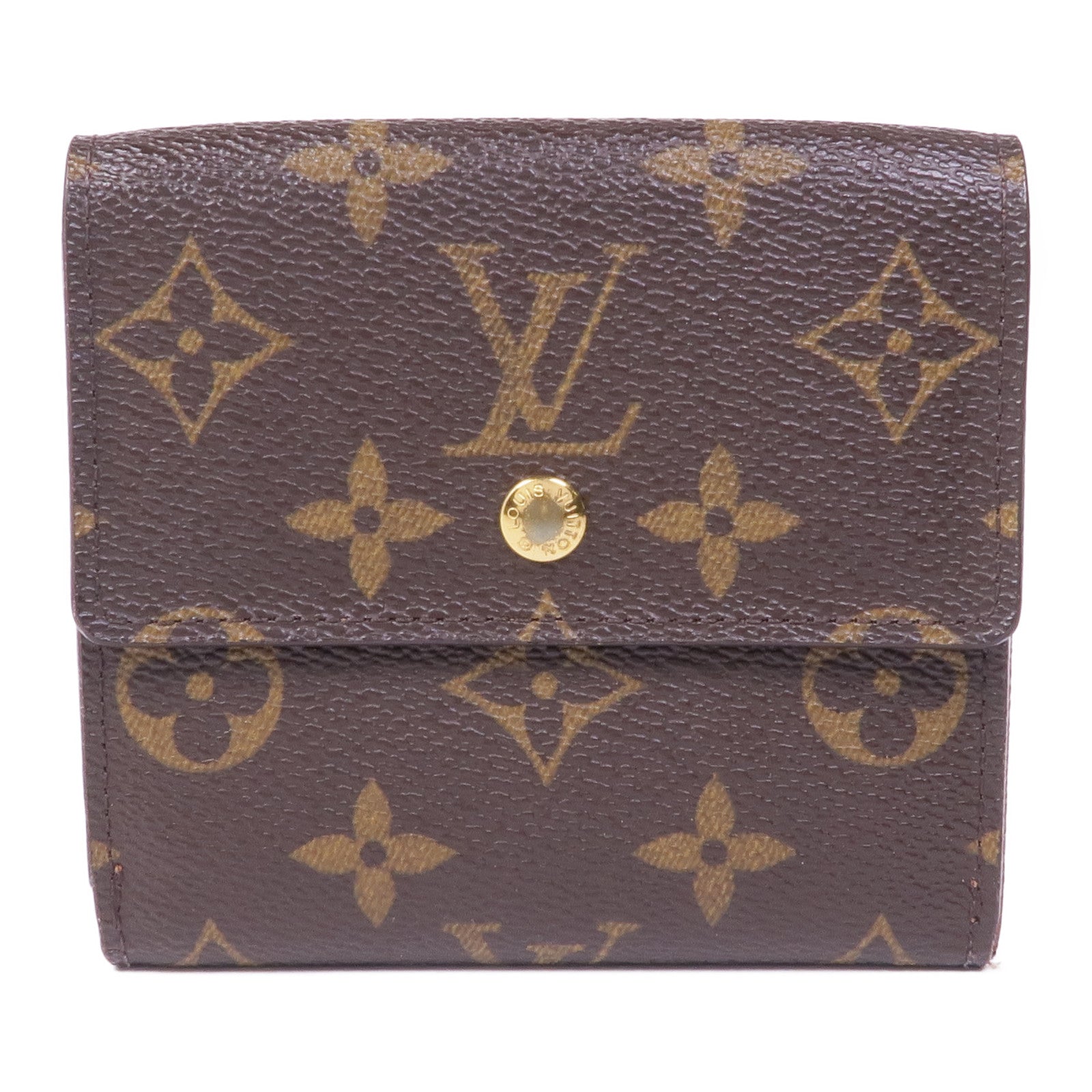 LOUIS VUITTON Monogram Wallet金扣錢包