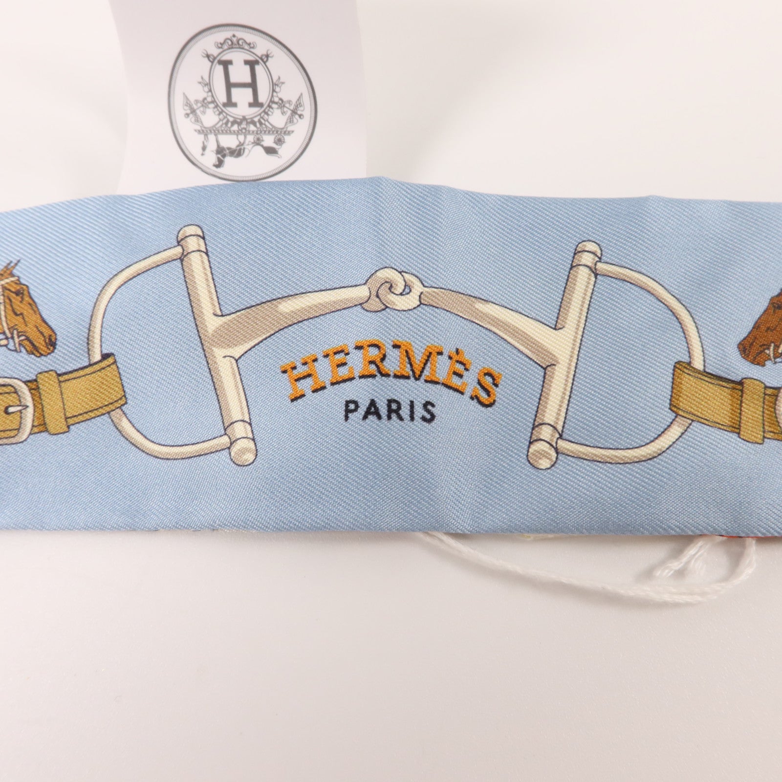 HERMES 絲質Twilly絲巾