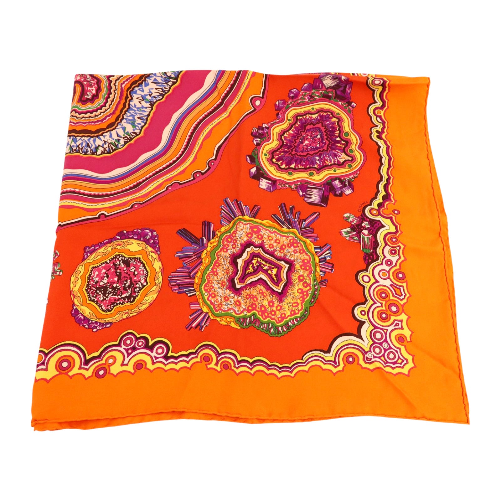 HERMES 絲質Scarf 90X90絲巾