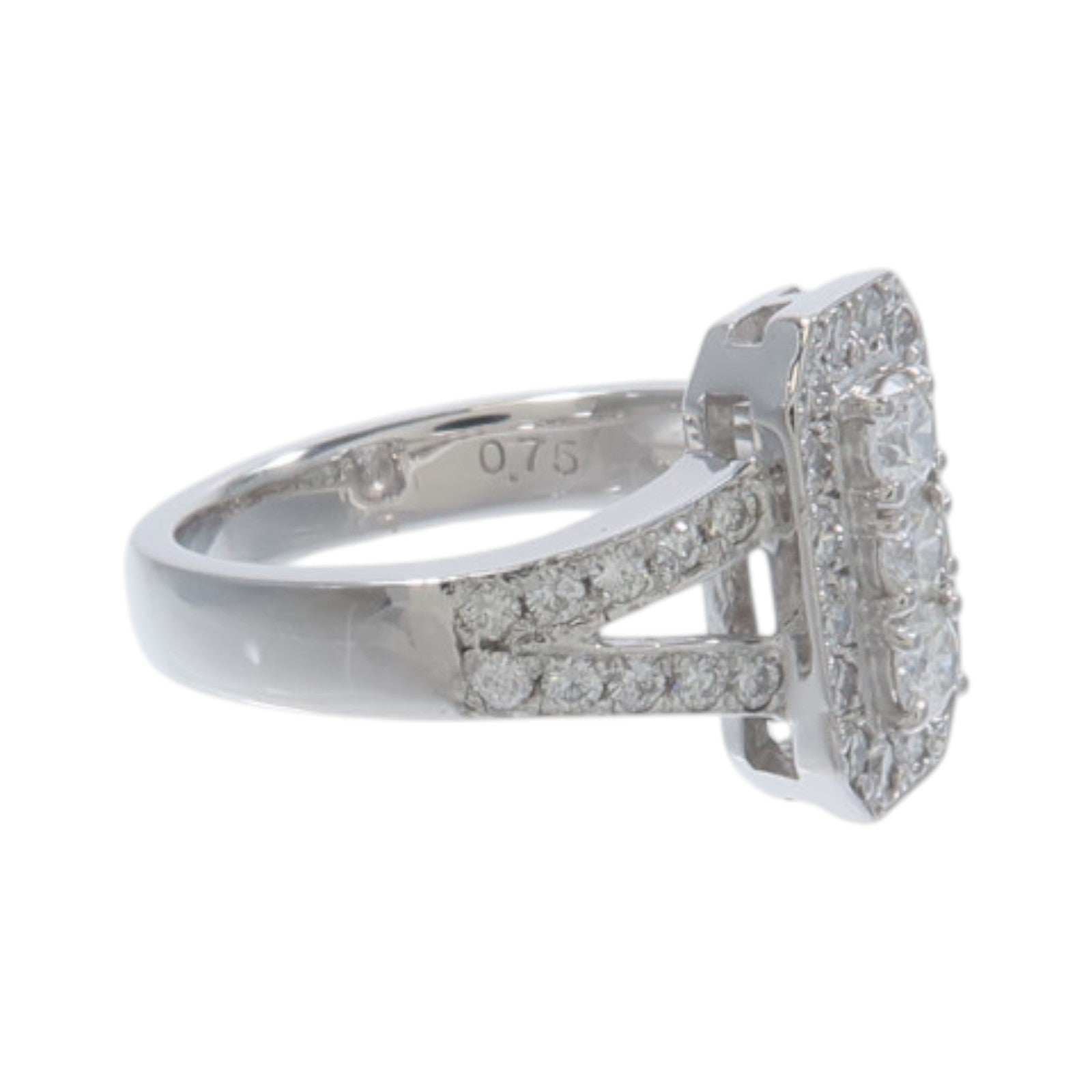 JEWELRY 18K白金Diamond Ring鑽石戒指