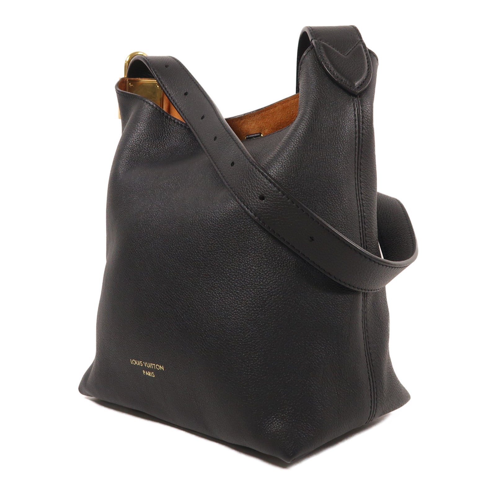 LOUIS VUITTON 牛皮皮革Low Key Hobo PM金扣肩背袋