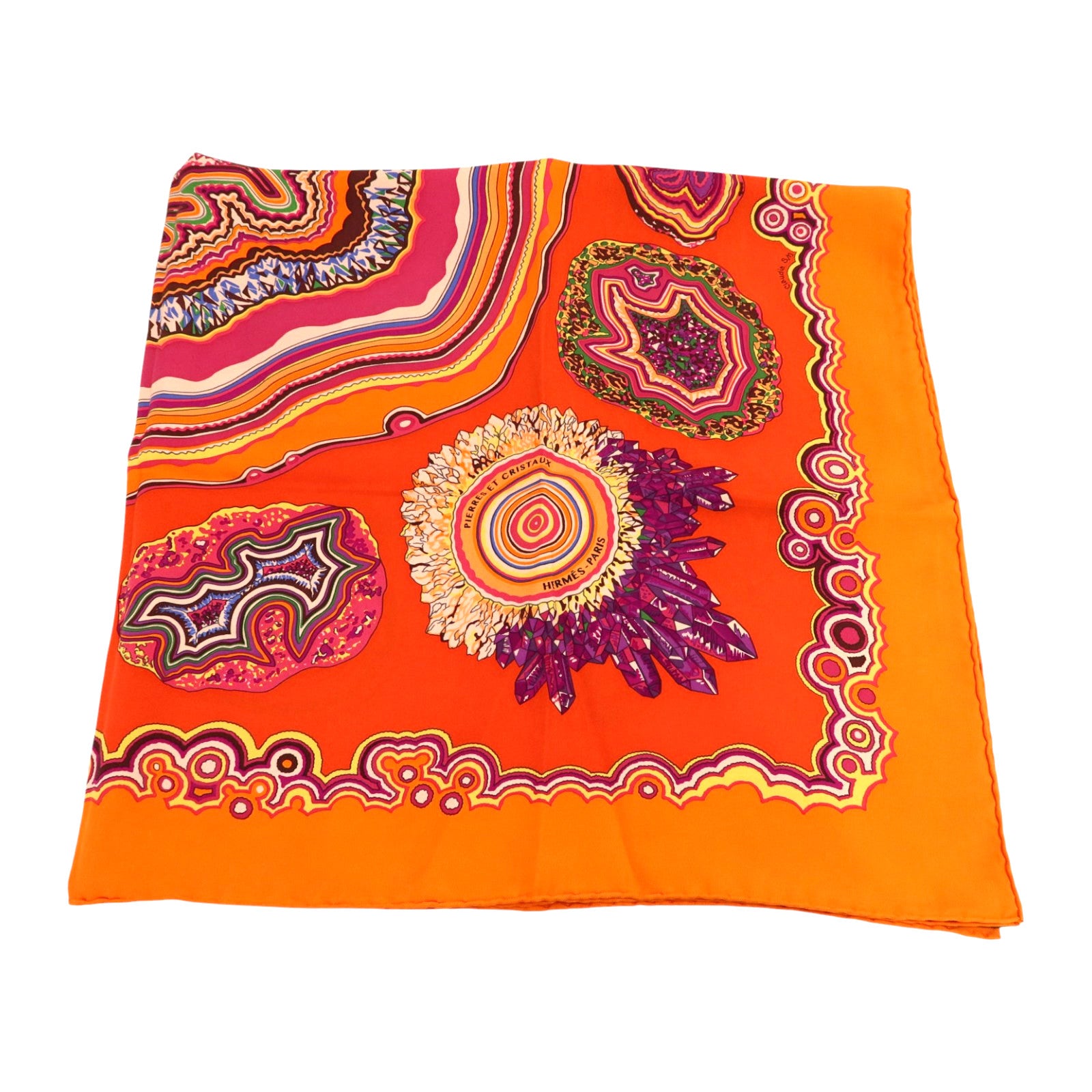 HERMES 絲質Scarf 90X90絲巾