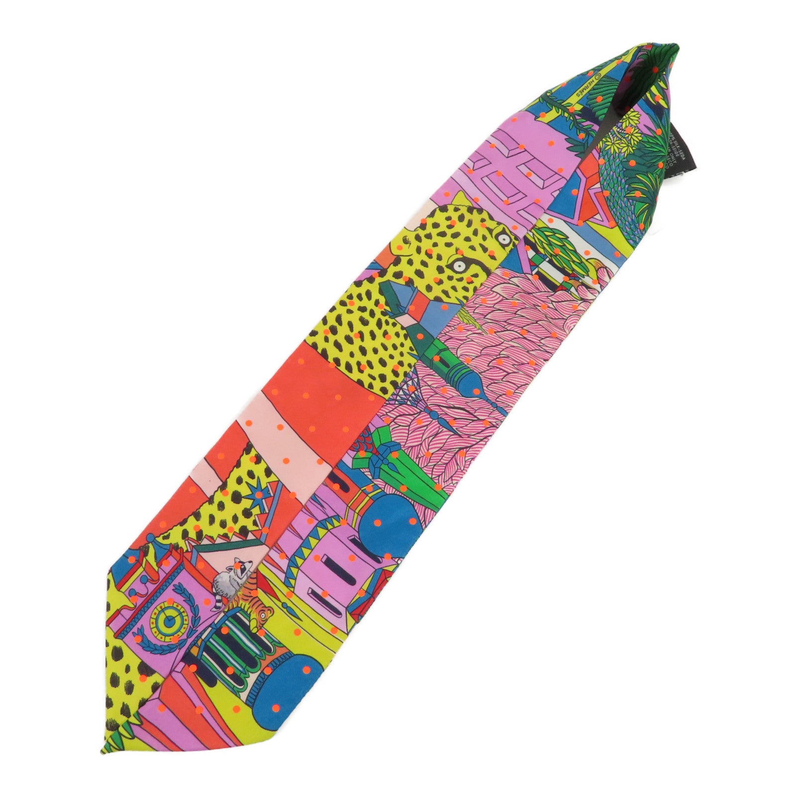 HERMES 絲質Twilly絲巾