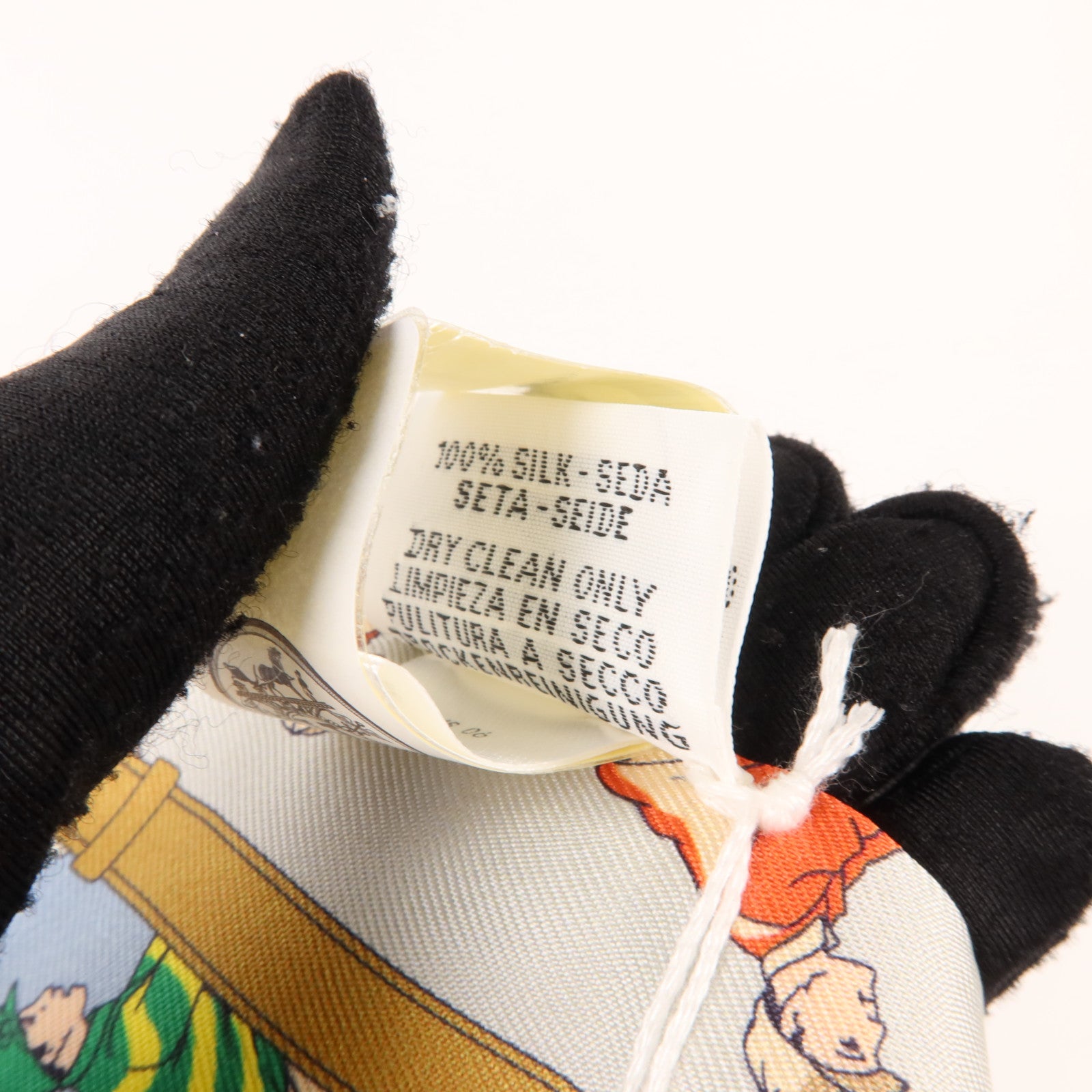 HERMES 絲質Twilly絲巾