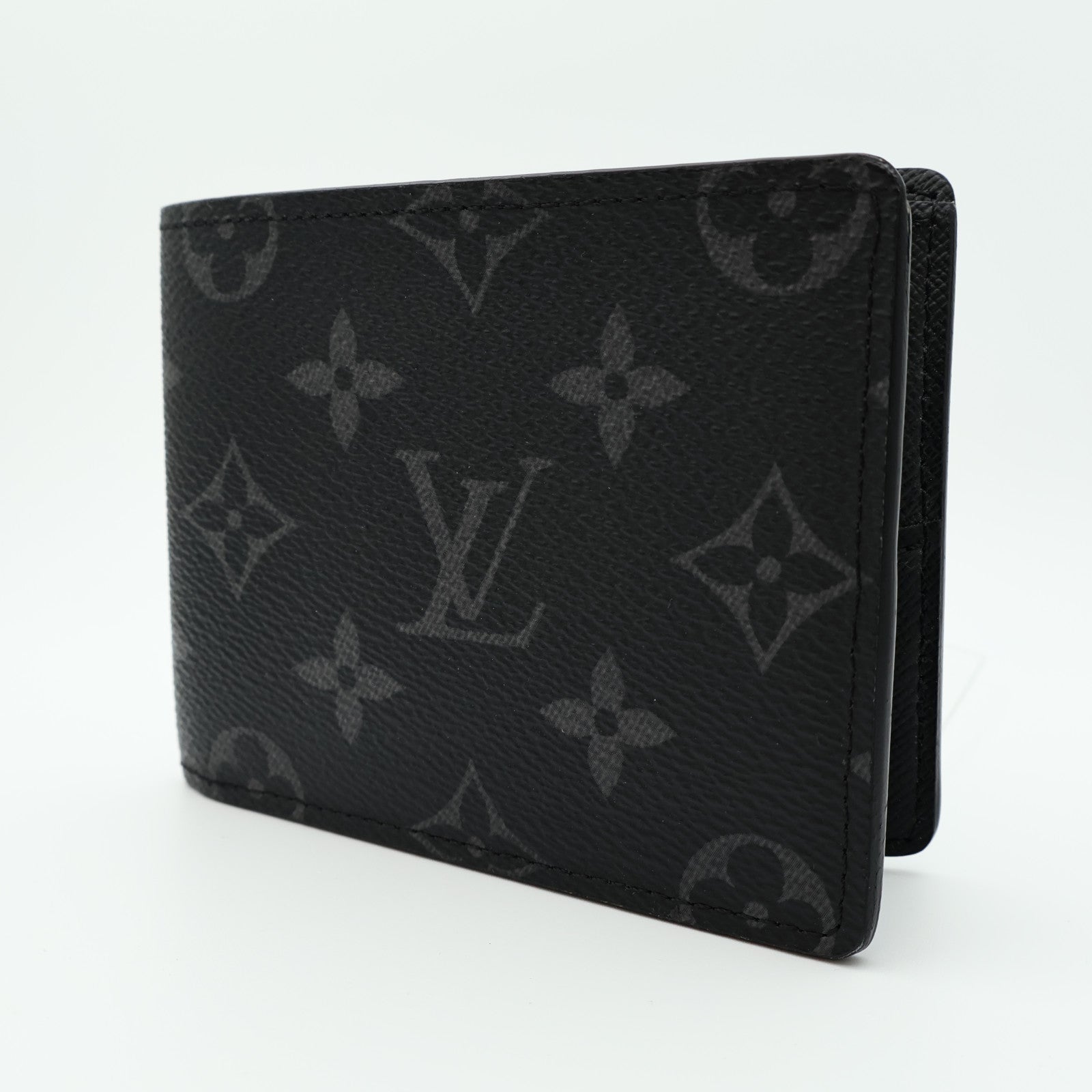 LOUIS VUITTON Monogram Eclipse Multiple錢包