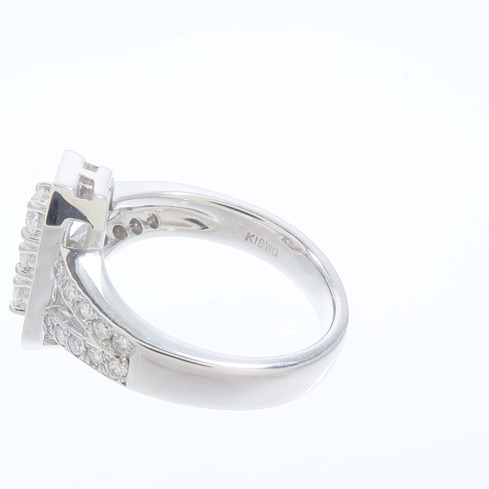 JEWELRY 18K白金Diamond Ring鑽石戒指
