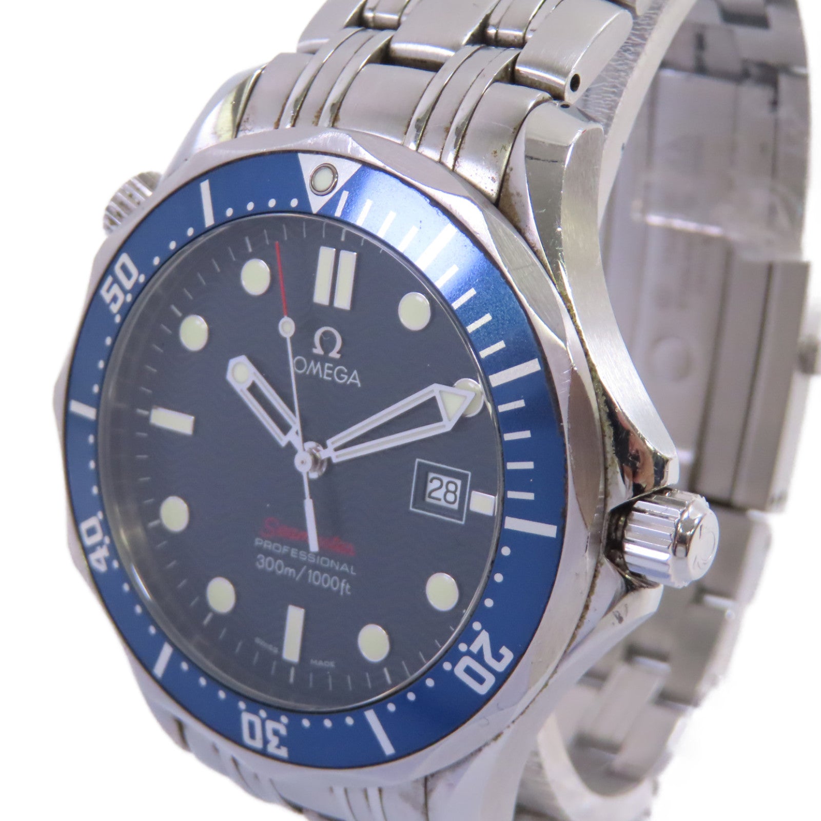 OMEGA Seamaster Diver 300M Watch不鏽鋼自自動機芯手錶藍色