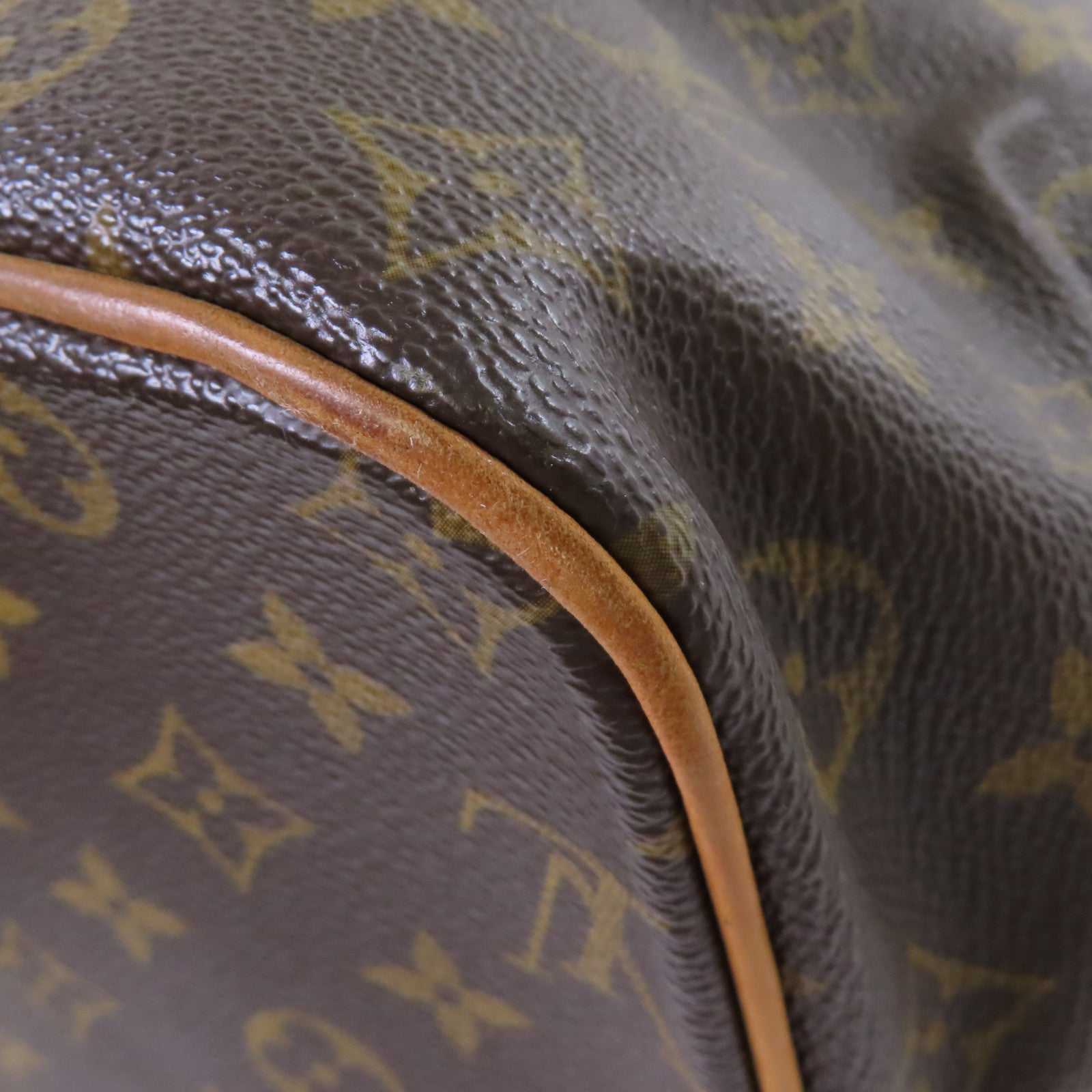 LOUIS VUITTON Monogram Palermo GM 2Way Shoulder Bag金扣手挽肩背兩用袋啡色