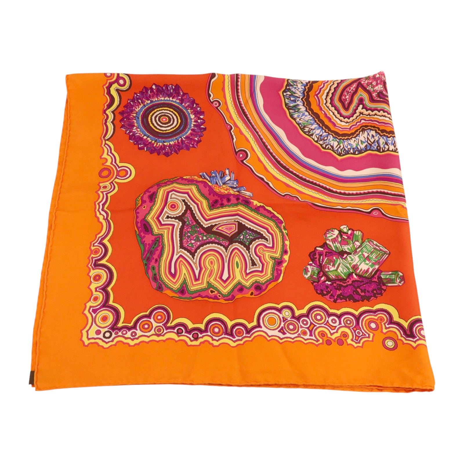 HERMES 絲質Scarf 90X90絲巾