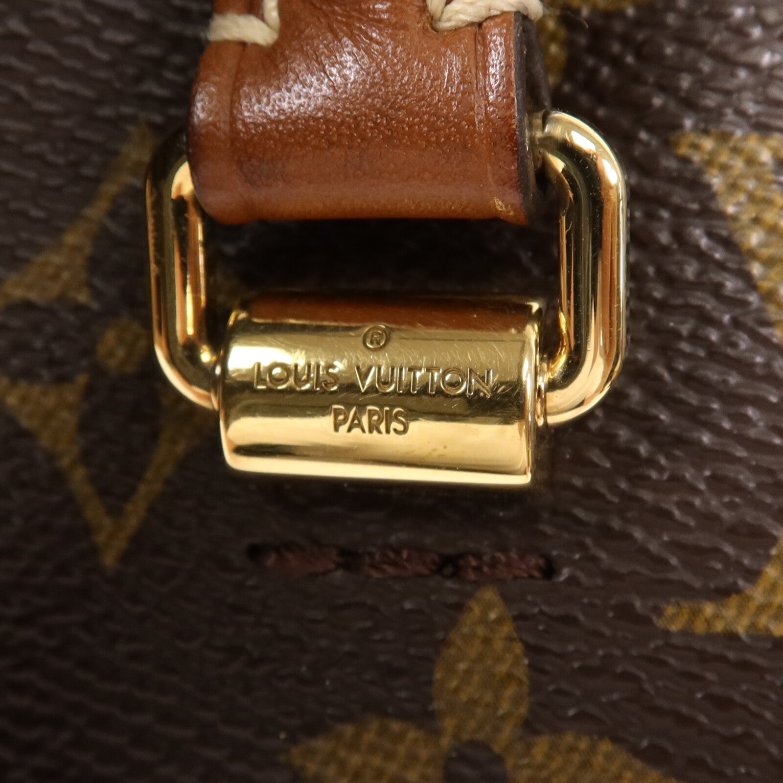LOUIS VUITTON Monogram Palas MM金扣肩背袋