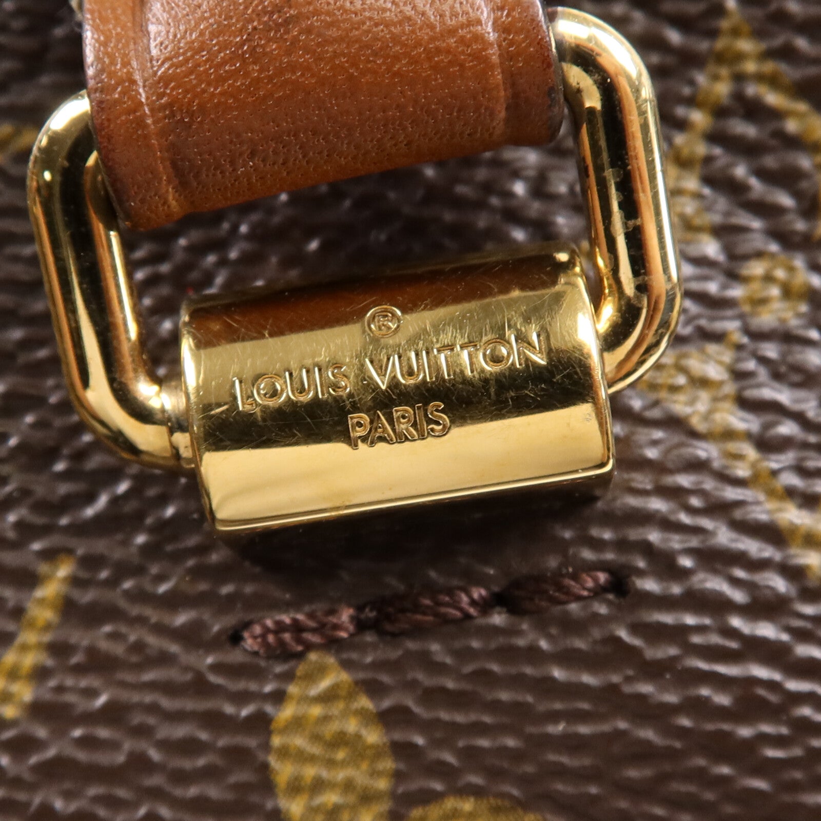 LOUIS VUITTON Monogram Palas MM金扣肩背袋
