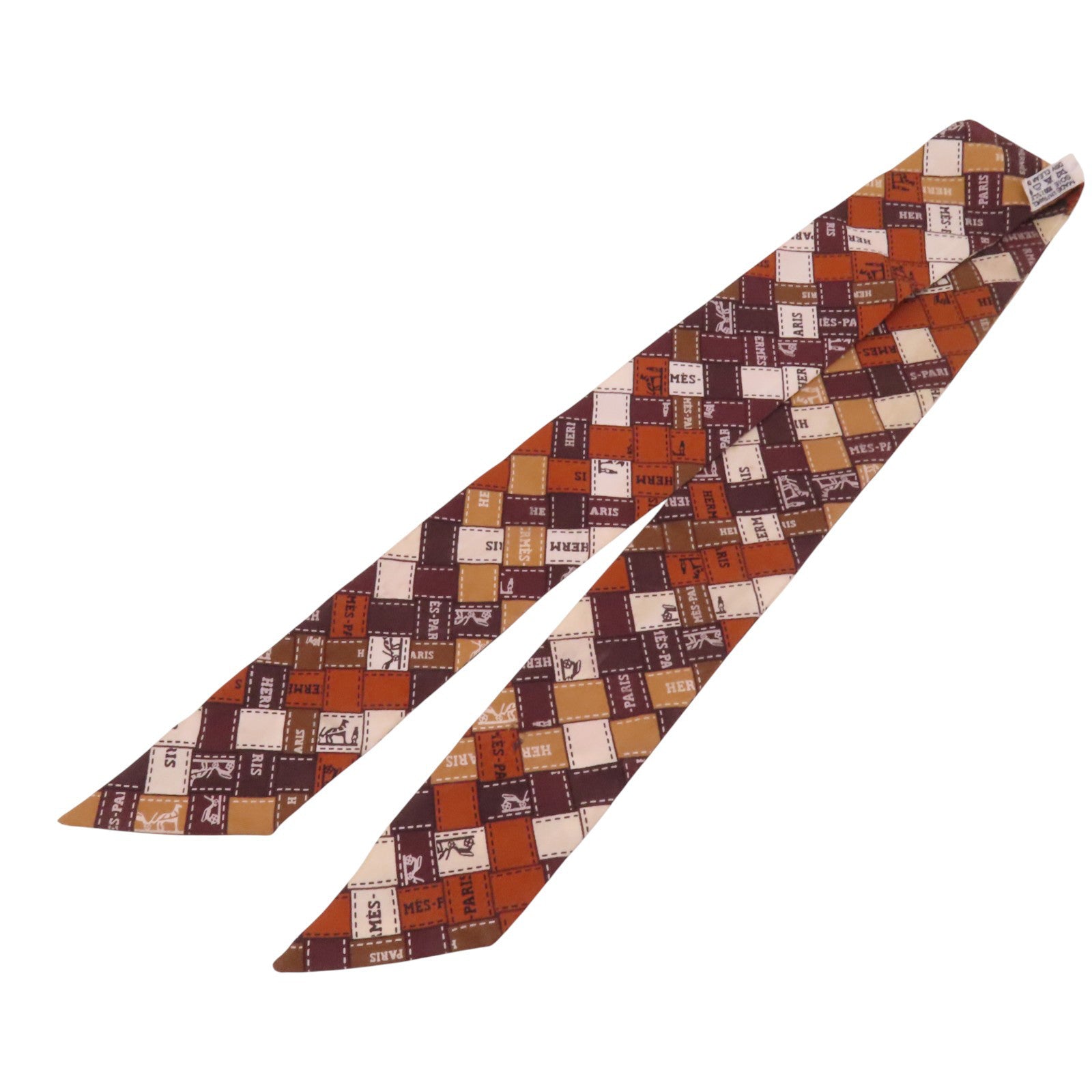 HERMES 絲質Twilly Scarf絲巾