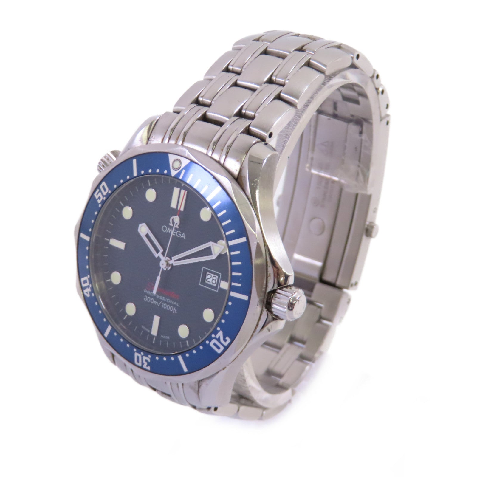 OMEGA Seamaster Diver 300M Watch不鏽鋼自自動機芯手錶藍色