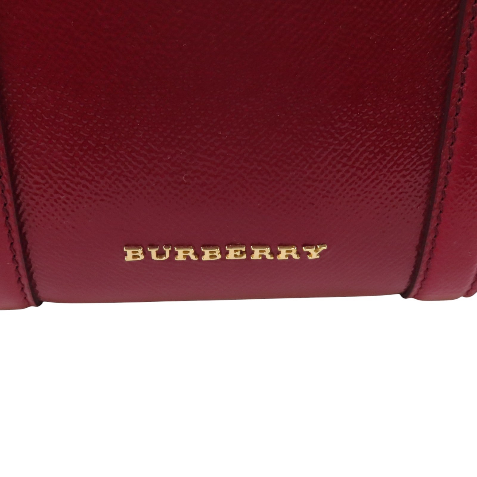 BURBERRY 漆皮皮革Dinton Bag金扣手挽肩背兩用袋
