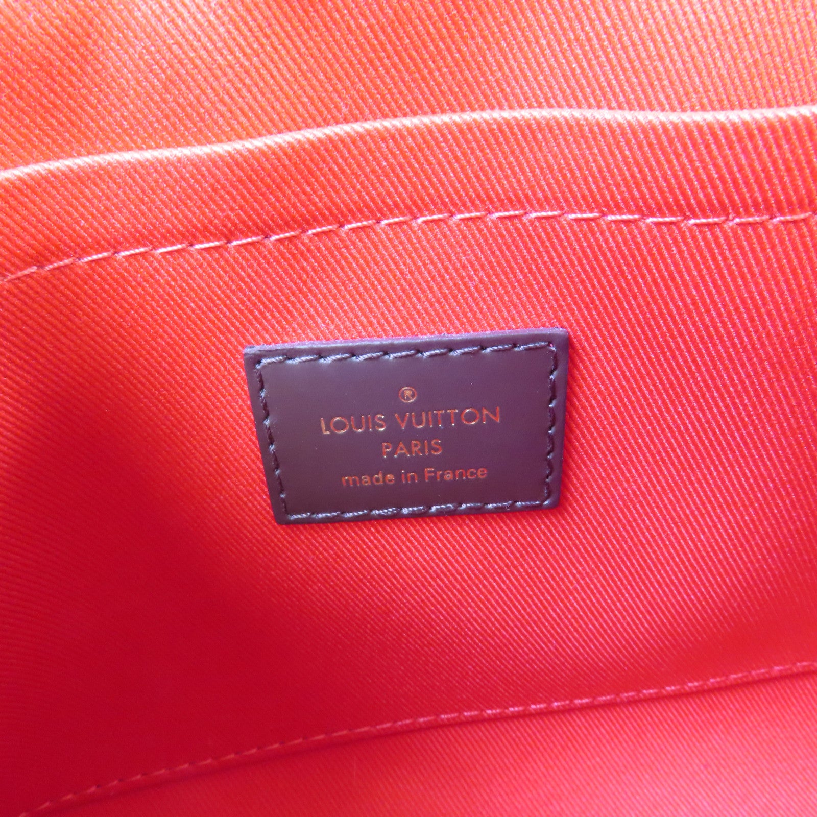 LOUIS VUITTON Damier Ebene Croisette 2Way Shoulder Bag金扣手挽肩背兩用袋啡色