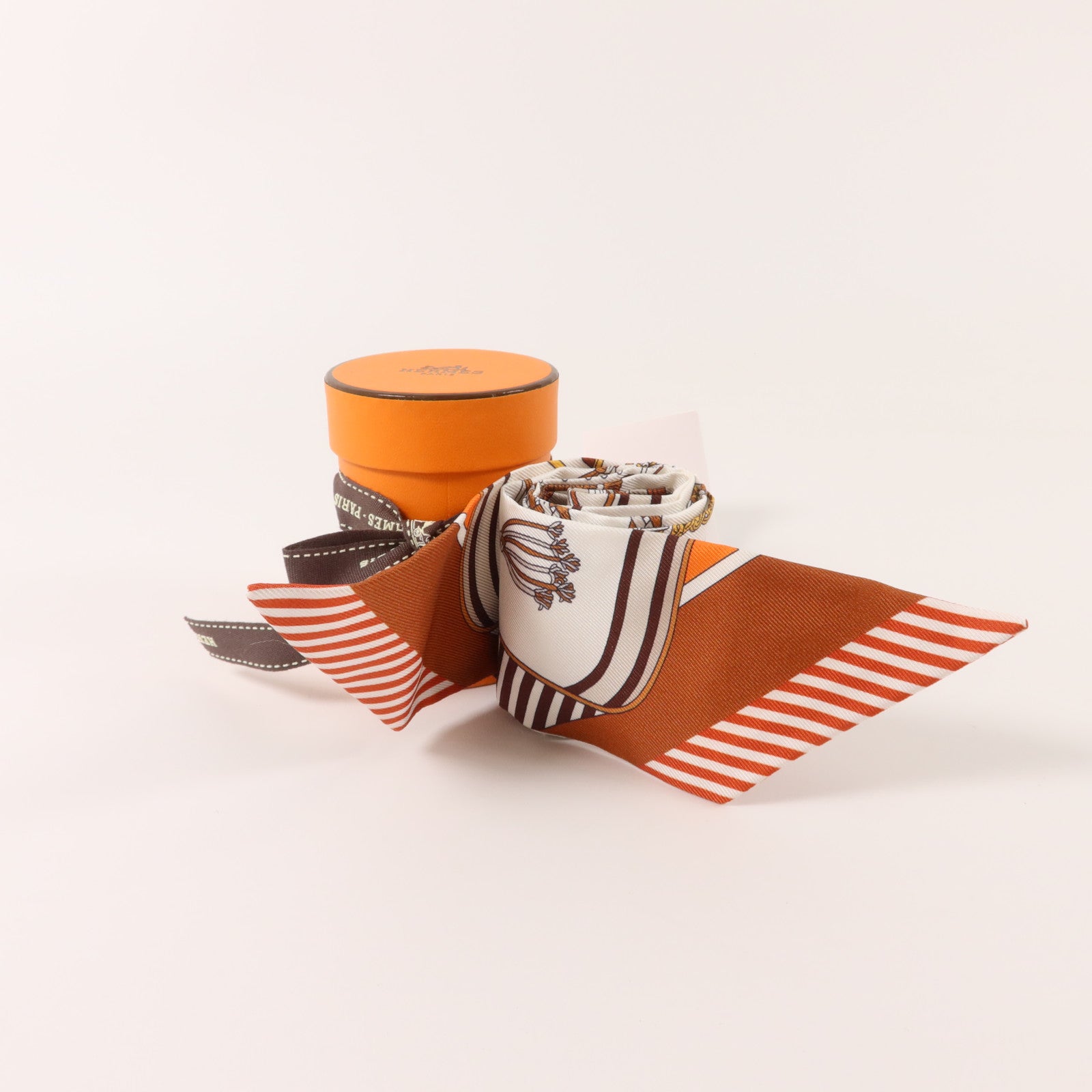 HERMES 絲質Twilly絲巾
