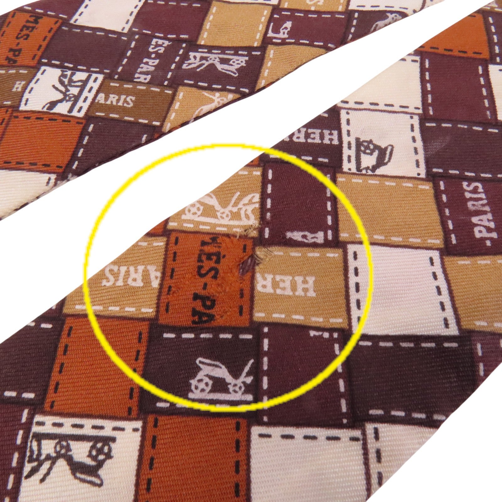HERMES 絲質Twilly Scarf絲巾