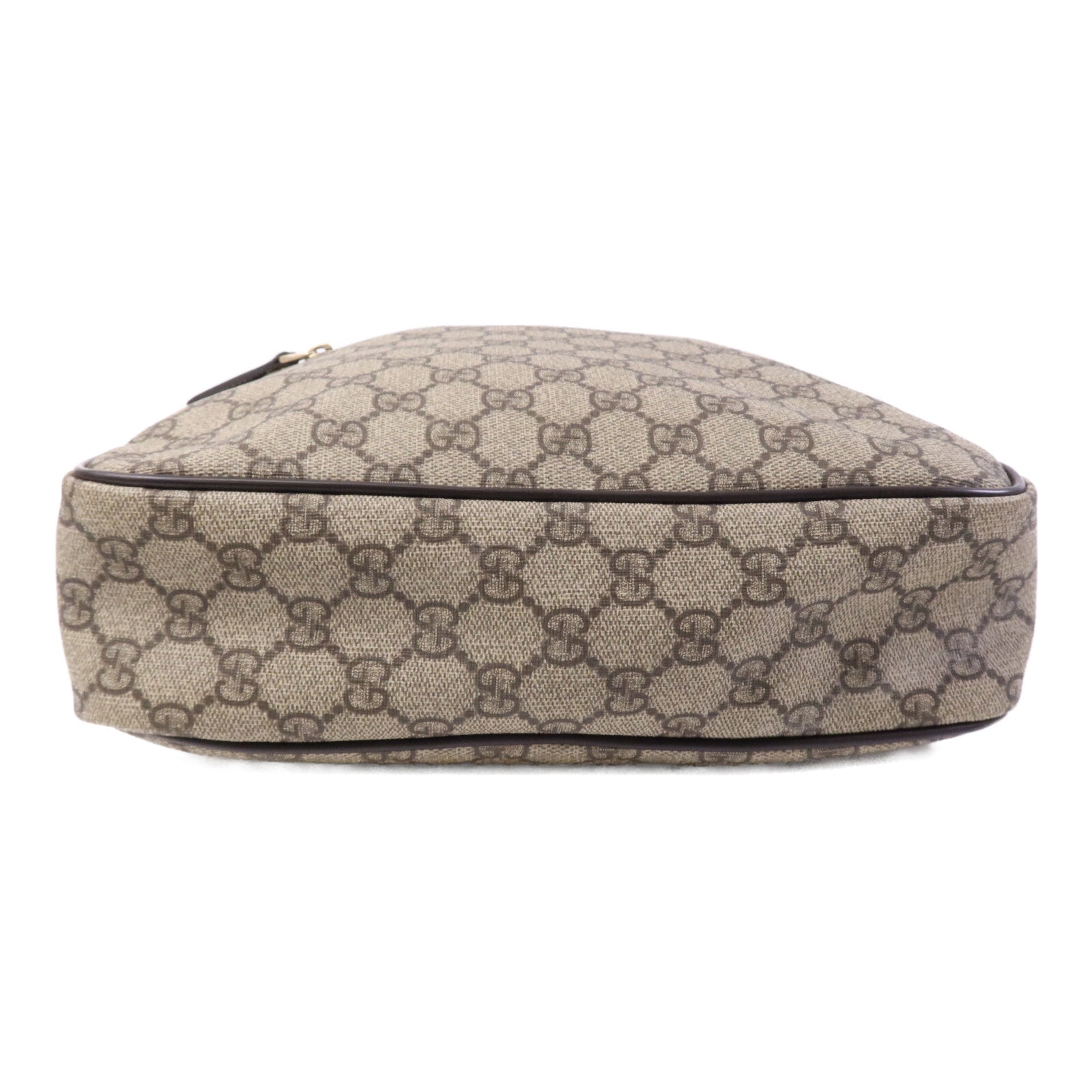 GUCCI 塗層帆布Shoulder Bag金扣肩背袋