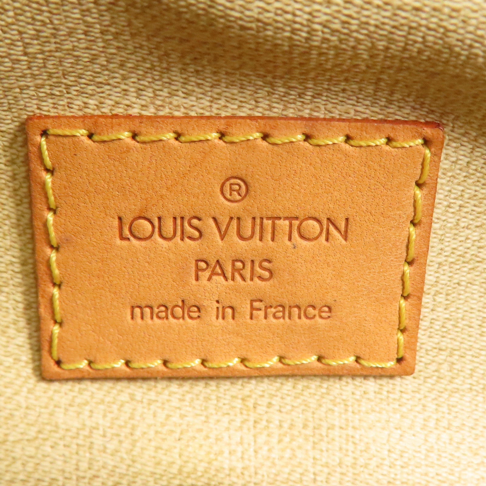 LOUIS VUITTON LV GHW Trouville Hand Bag M42228 Monogram Brown