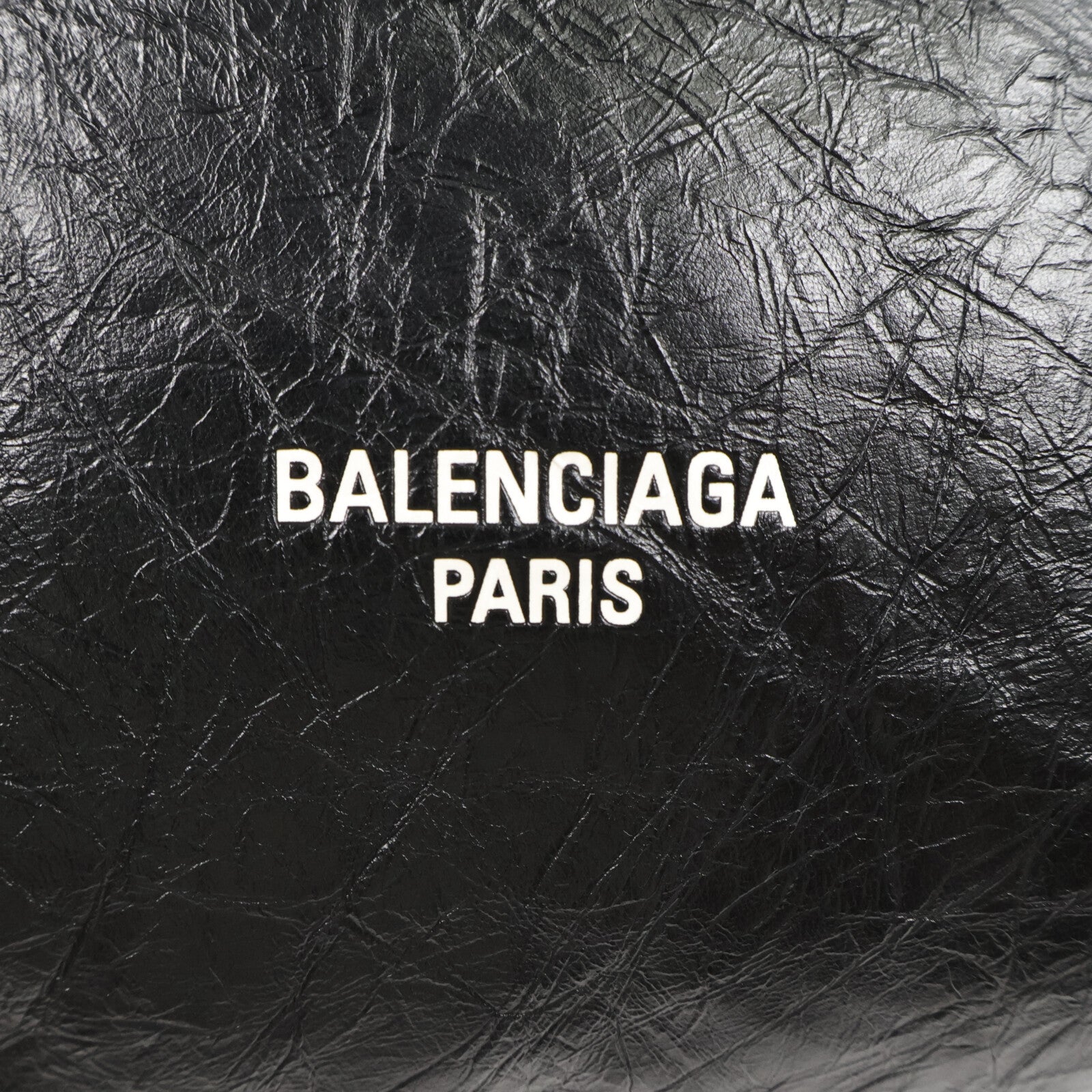 BALENCIAGA 牛皮皮革Crush Small鏈帶肩背袋