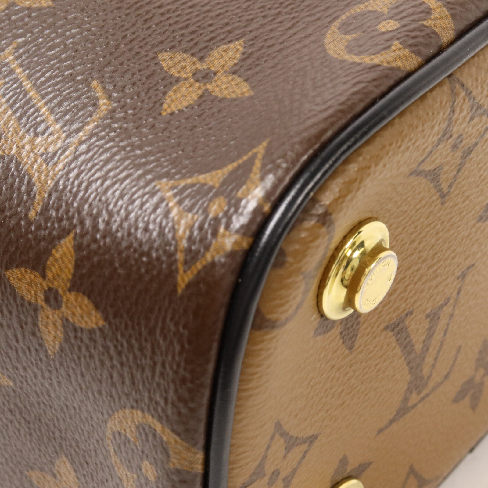 LOUIS VUITTON Monogram Reverse Vanity PM手挽肩背兩用袋