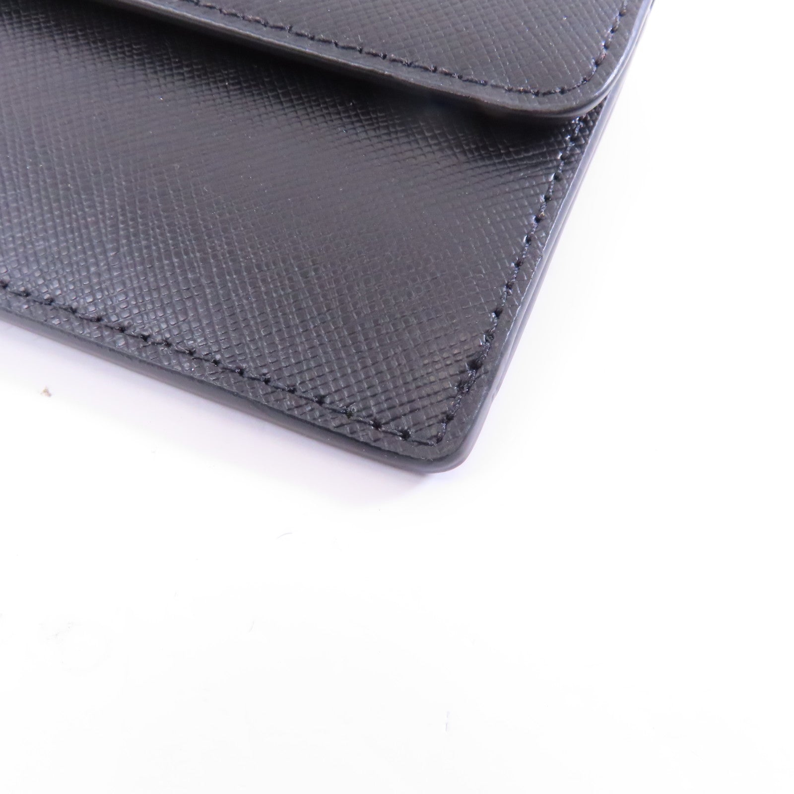 Kate Spade 牛皮皮革Card Case金扣卡片套黑色