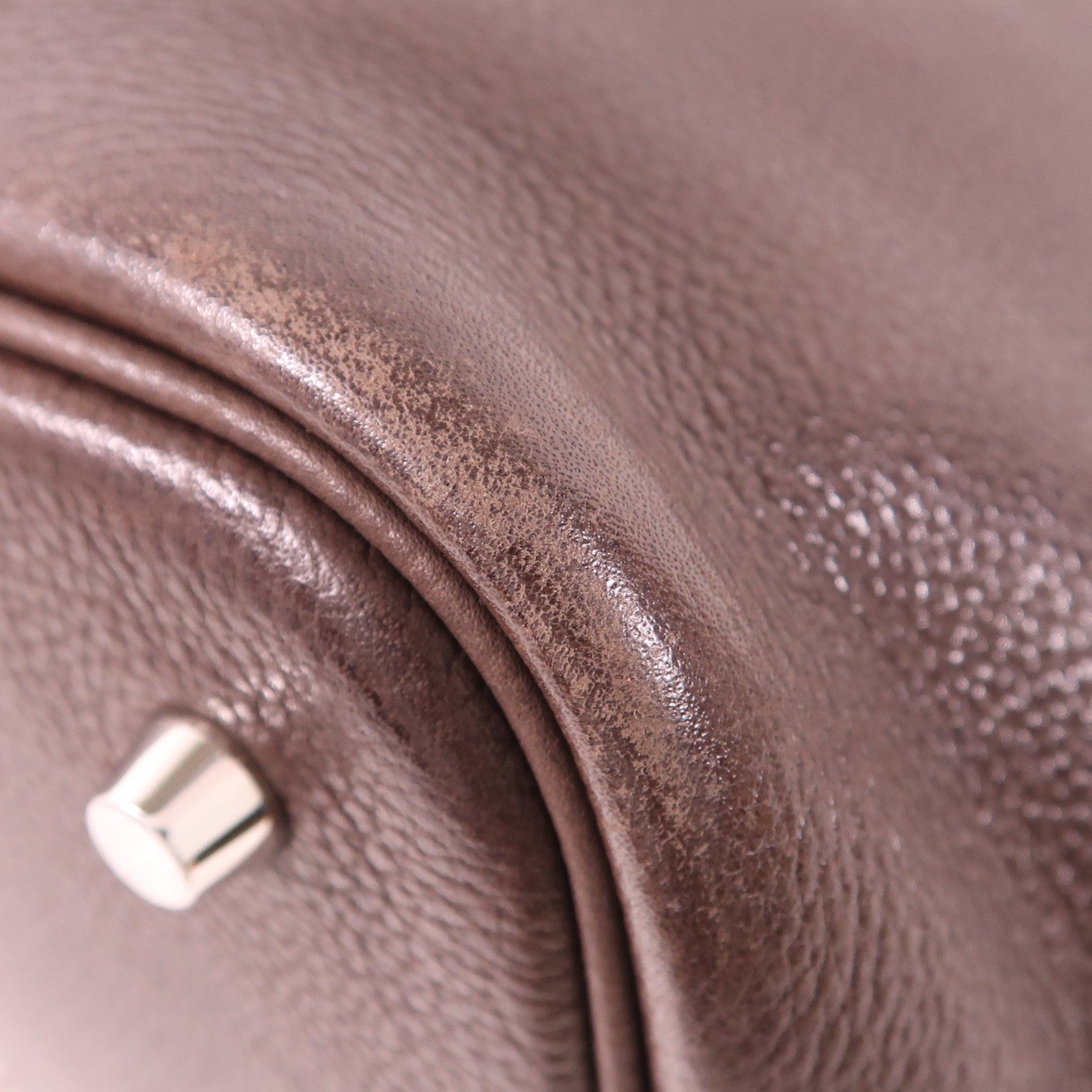 HERMES Fauve皮革Picotin MM銀扣手挽袋