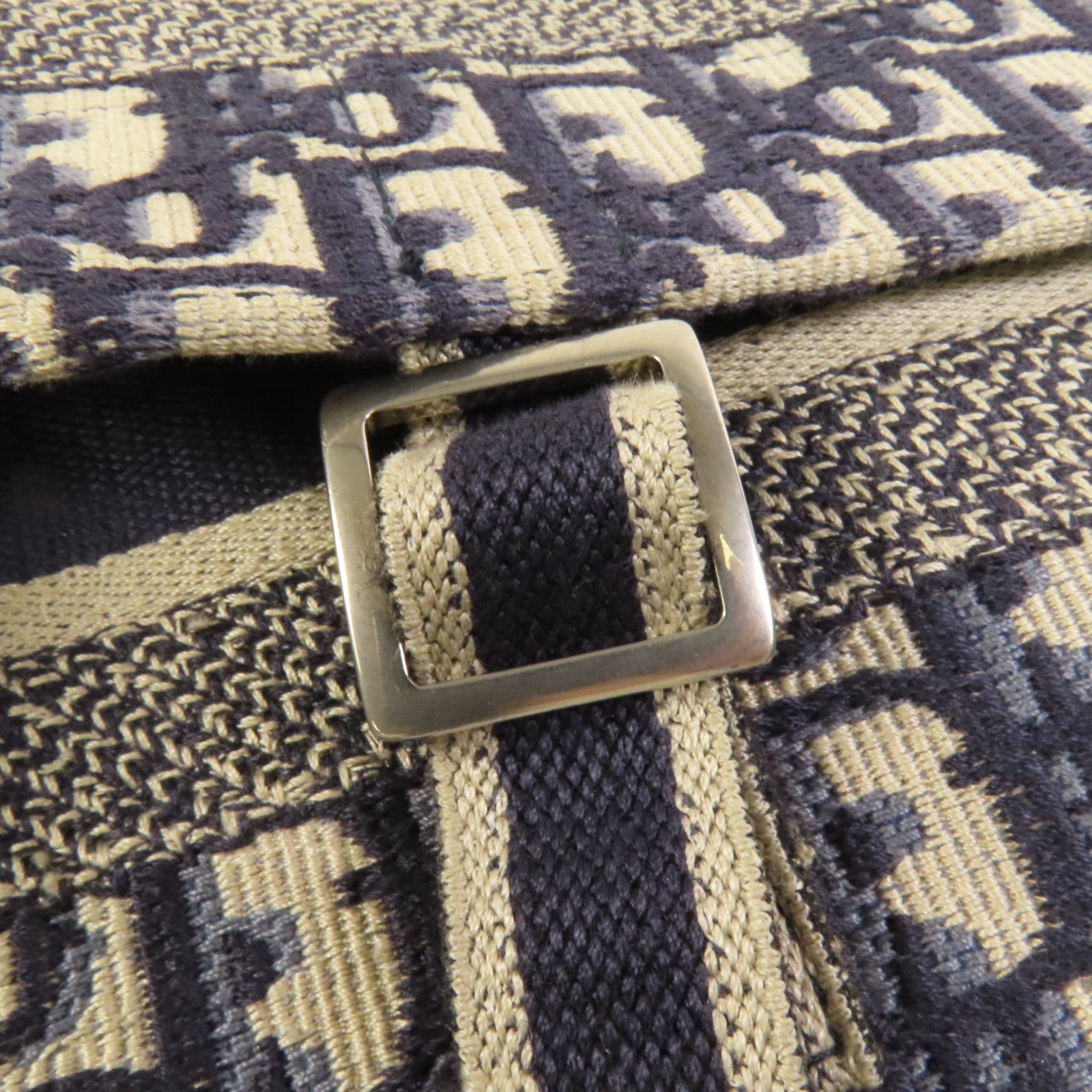 Dior 【激減優惠】帆布Medium Diorcamp Bag銀扣肩背袋
