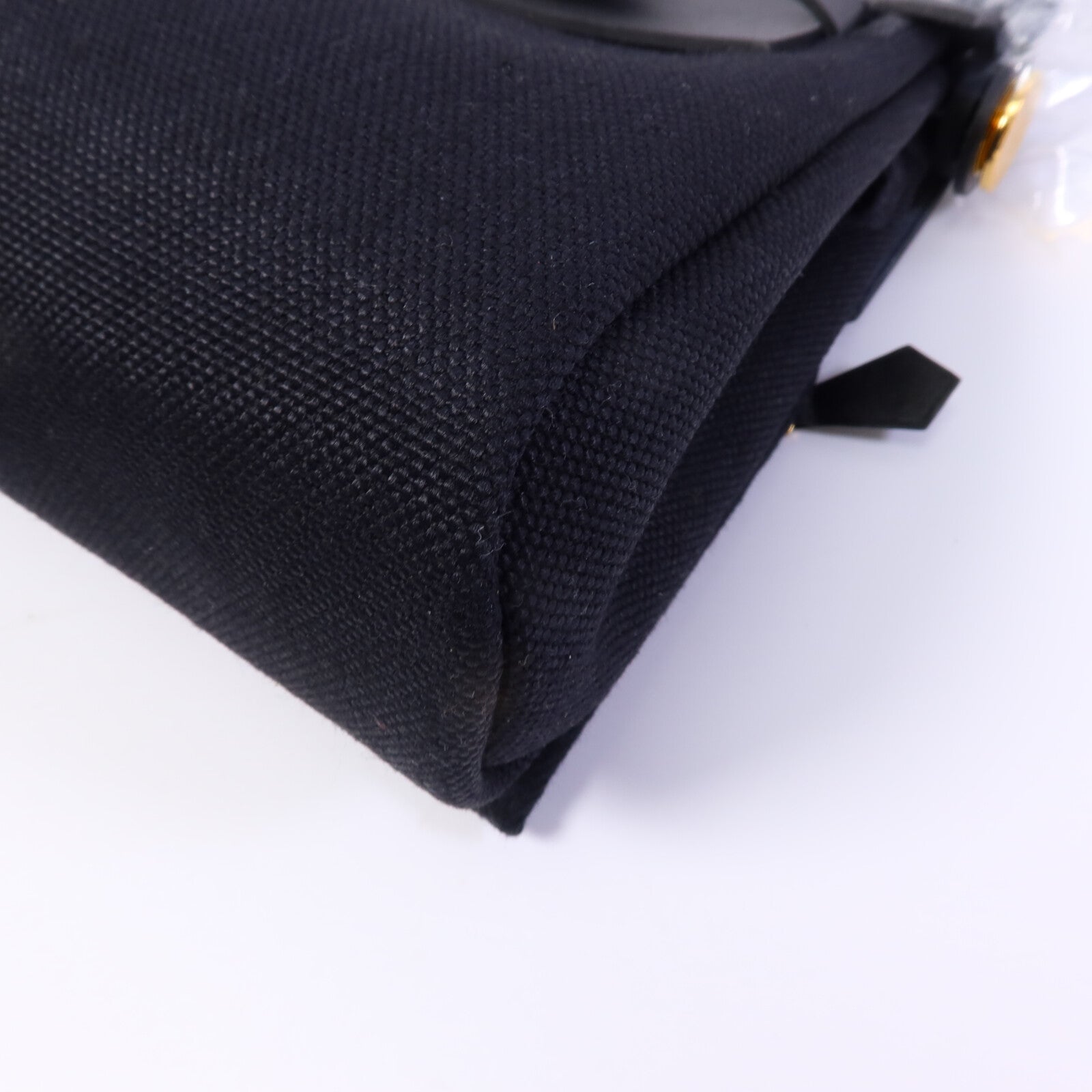 HERMES 帆布Mini Herbag肩背袋Nour