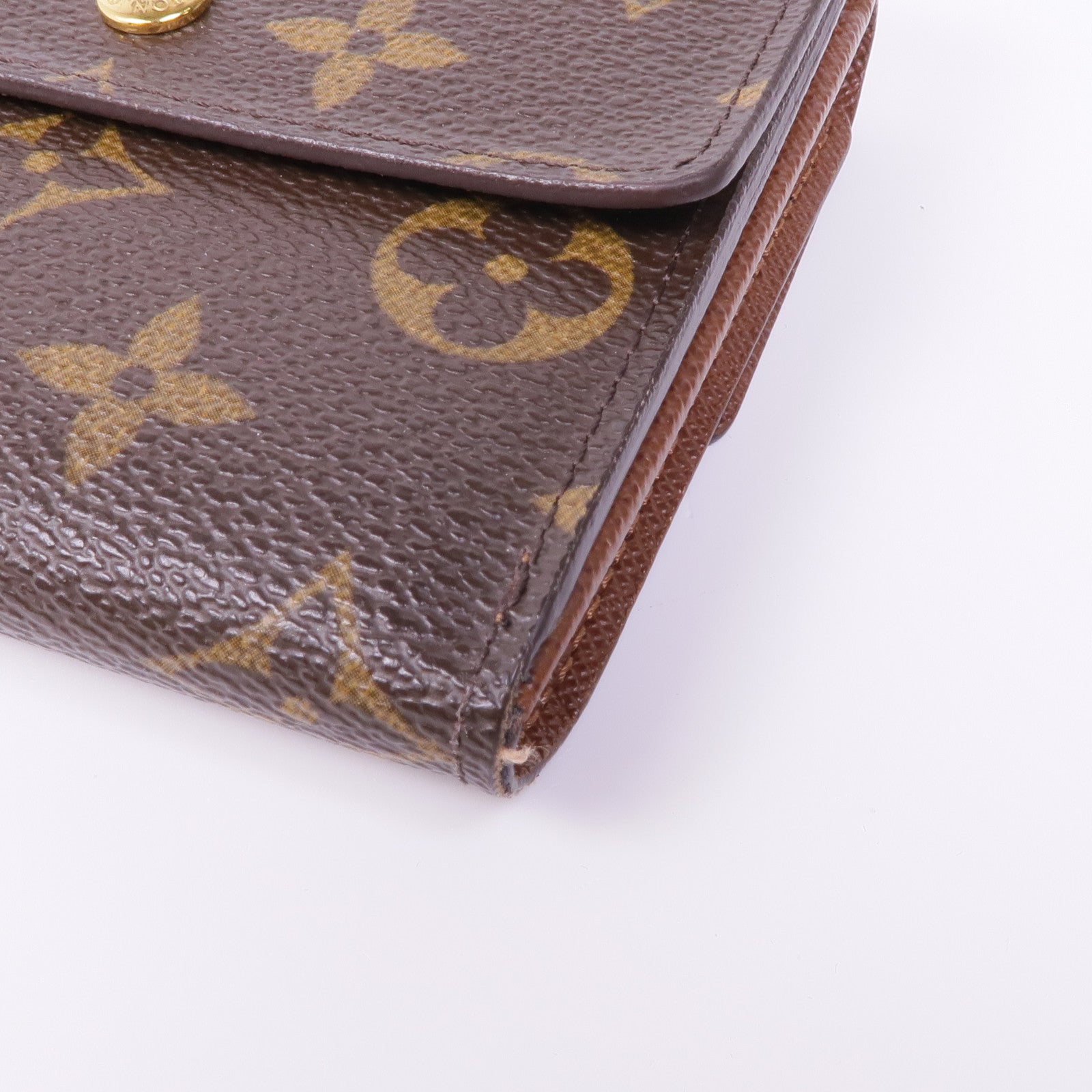 LOUIS VUITTON Monogram Wallet金扣錢包