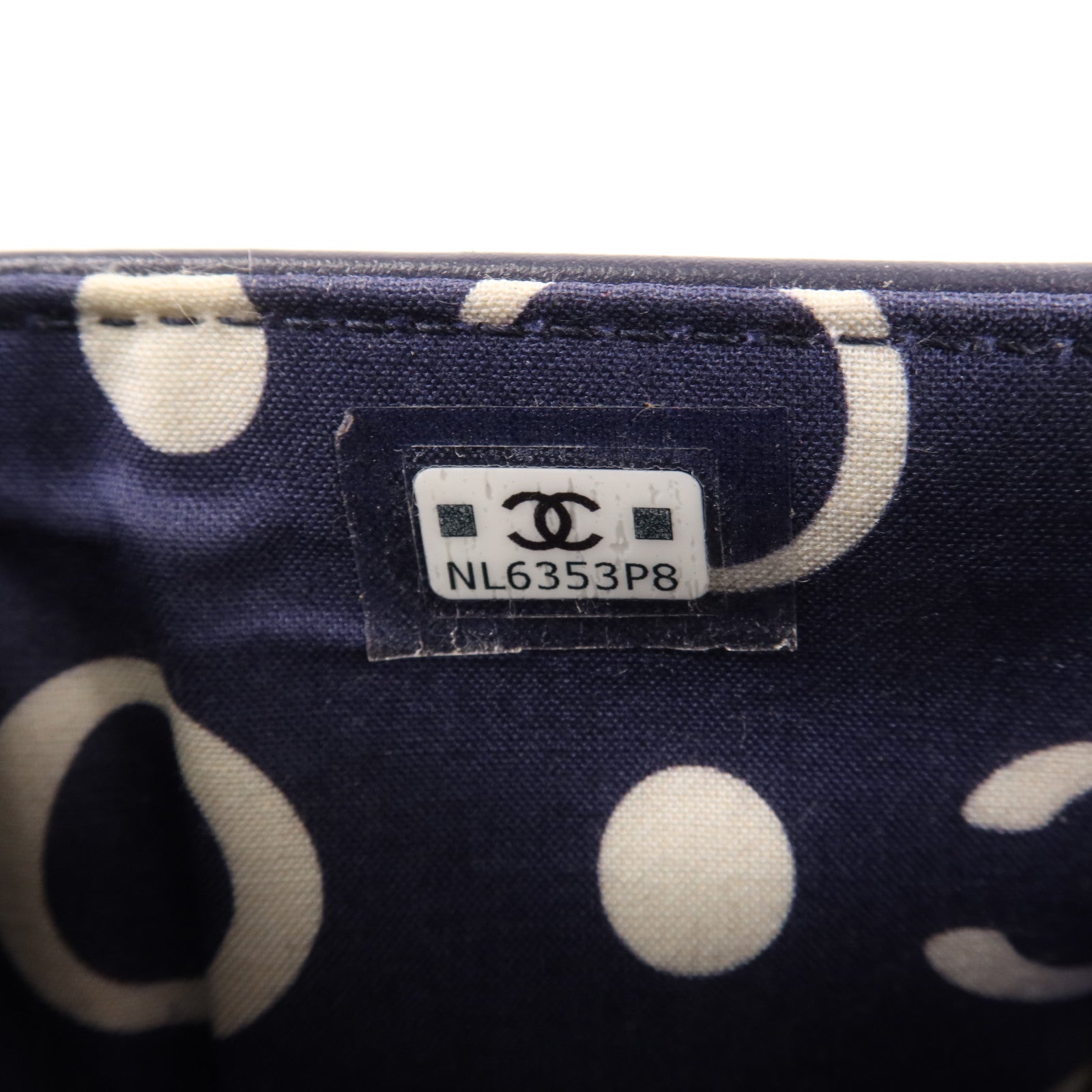 CHANEL 牛皮皮革Wallet金扣長錢包