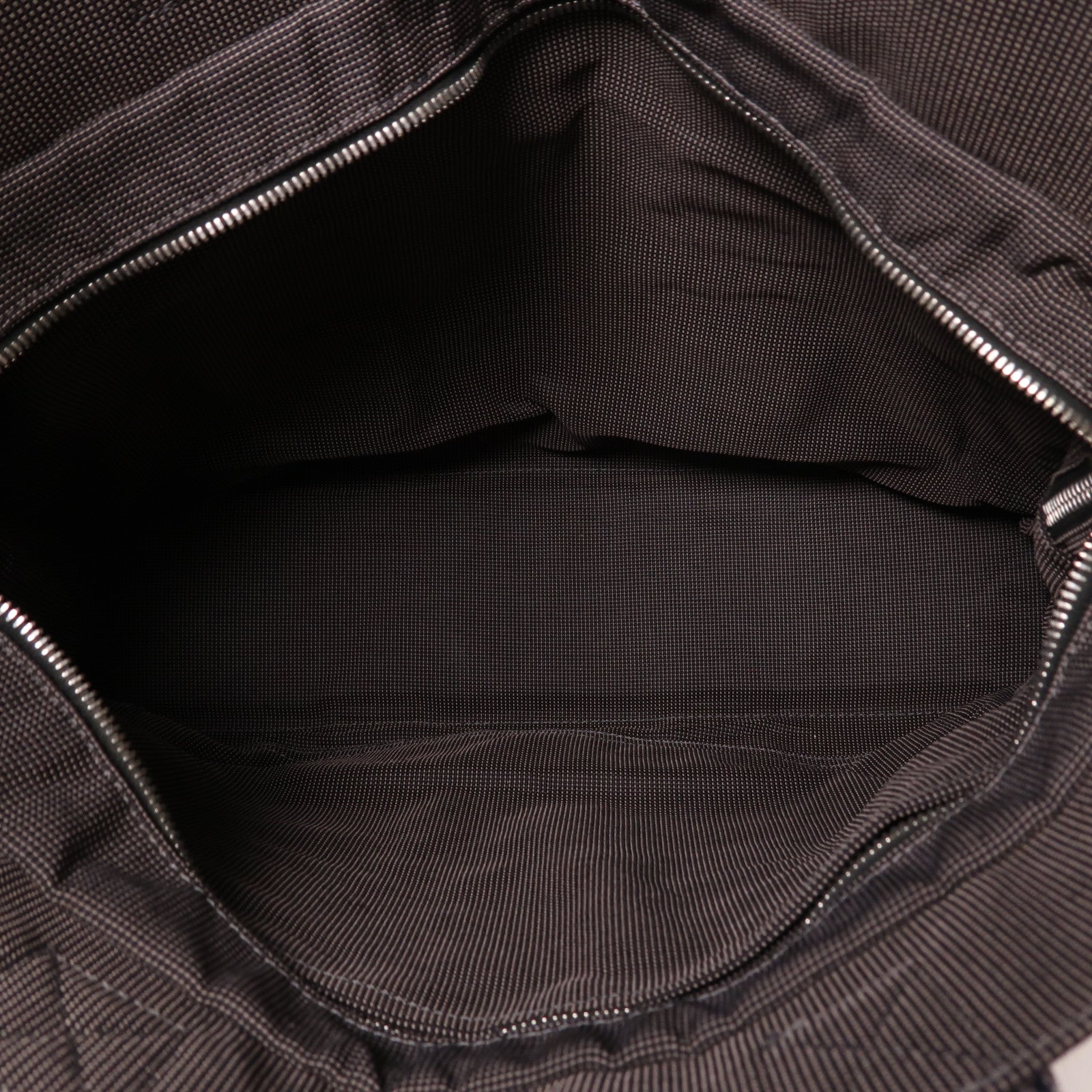 HERMES 【激減優惠】帆布Herline銀扣手挽袋