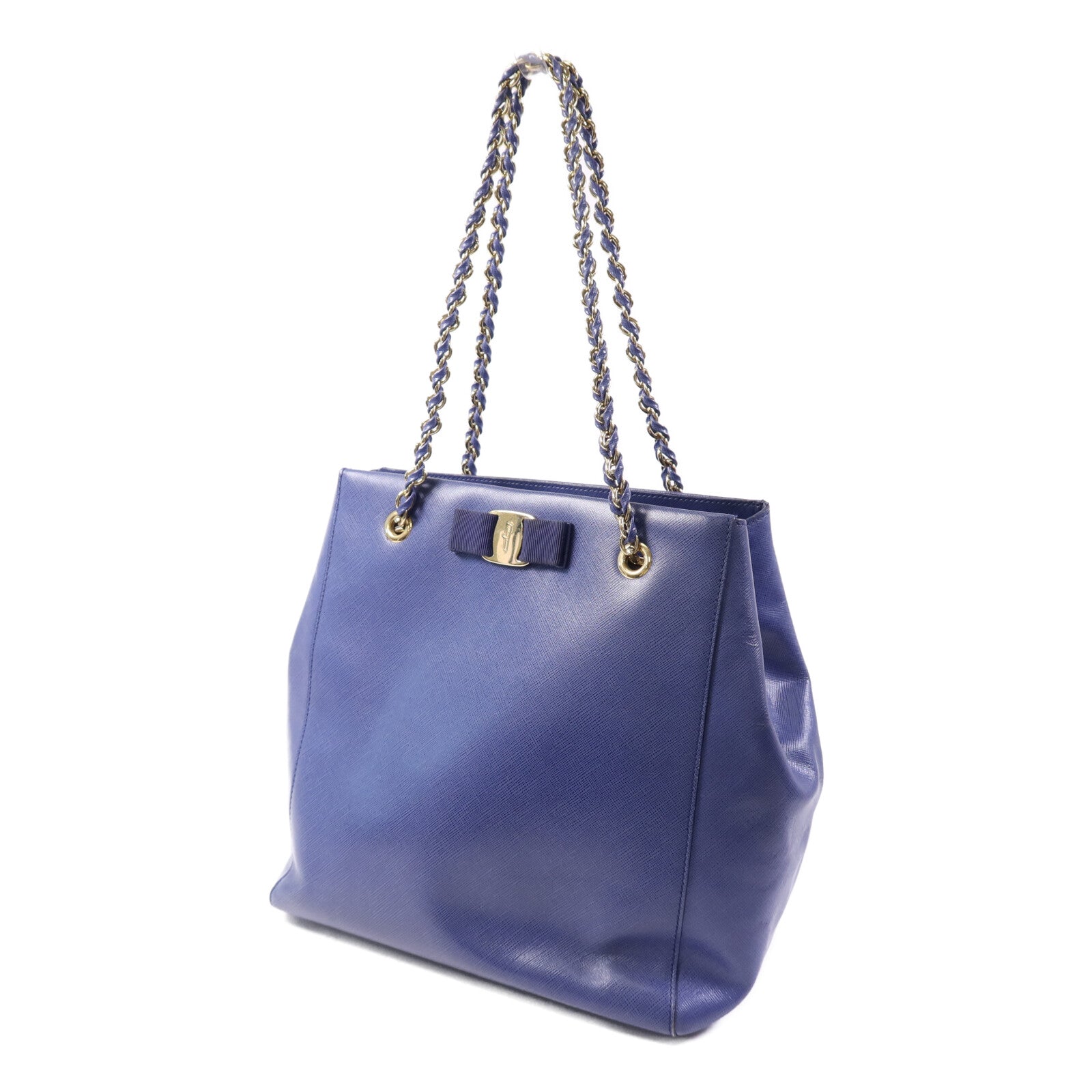 Salvatore Ferragamo 牛皮皮革Shoulder Bag金扣肩背袋