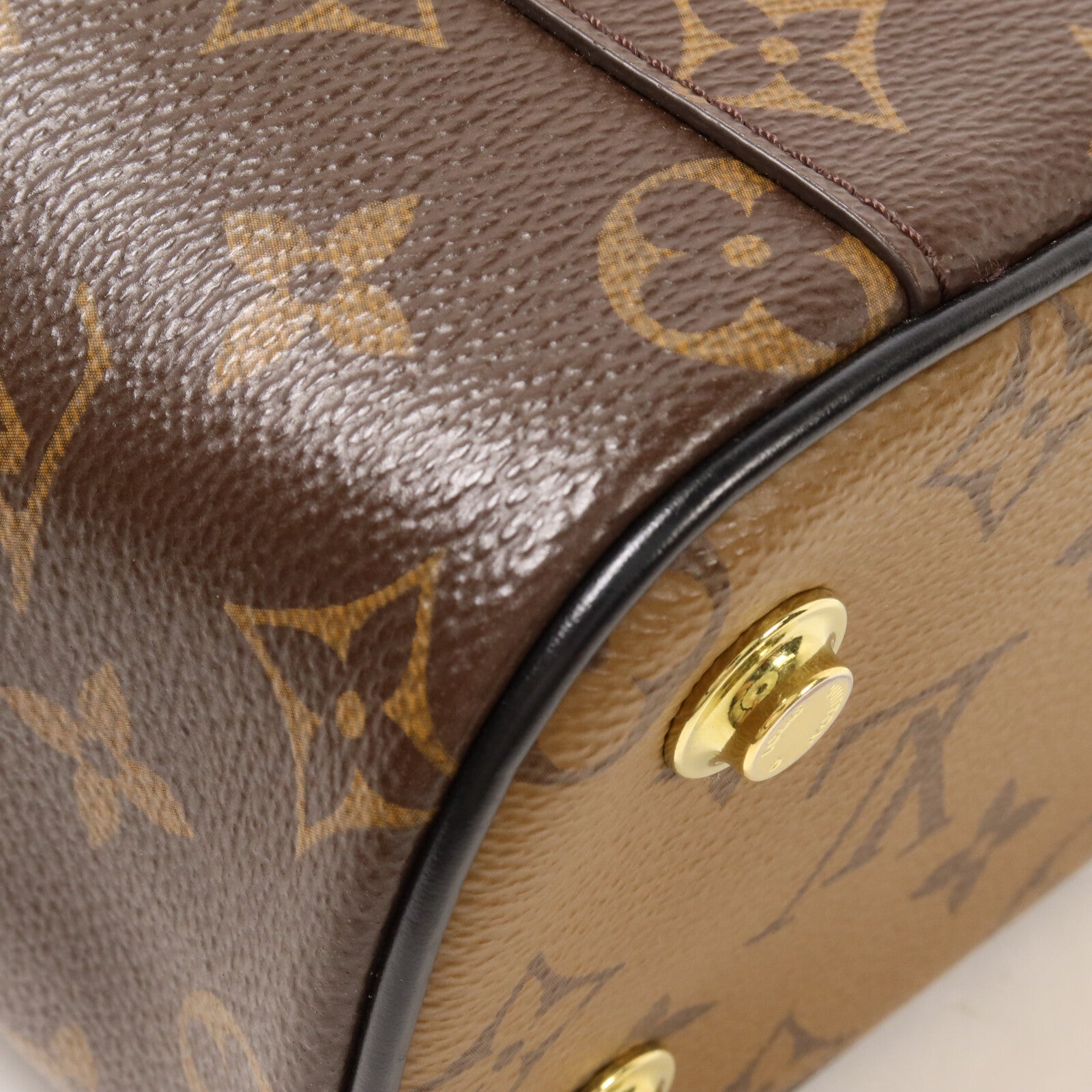 LOUIS VUITTON Monogram Reverse Vanity PM手挽肩背兩用袋