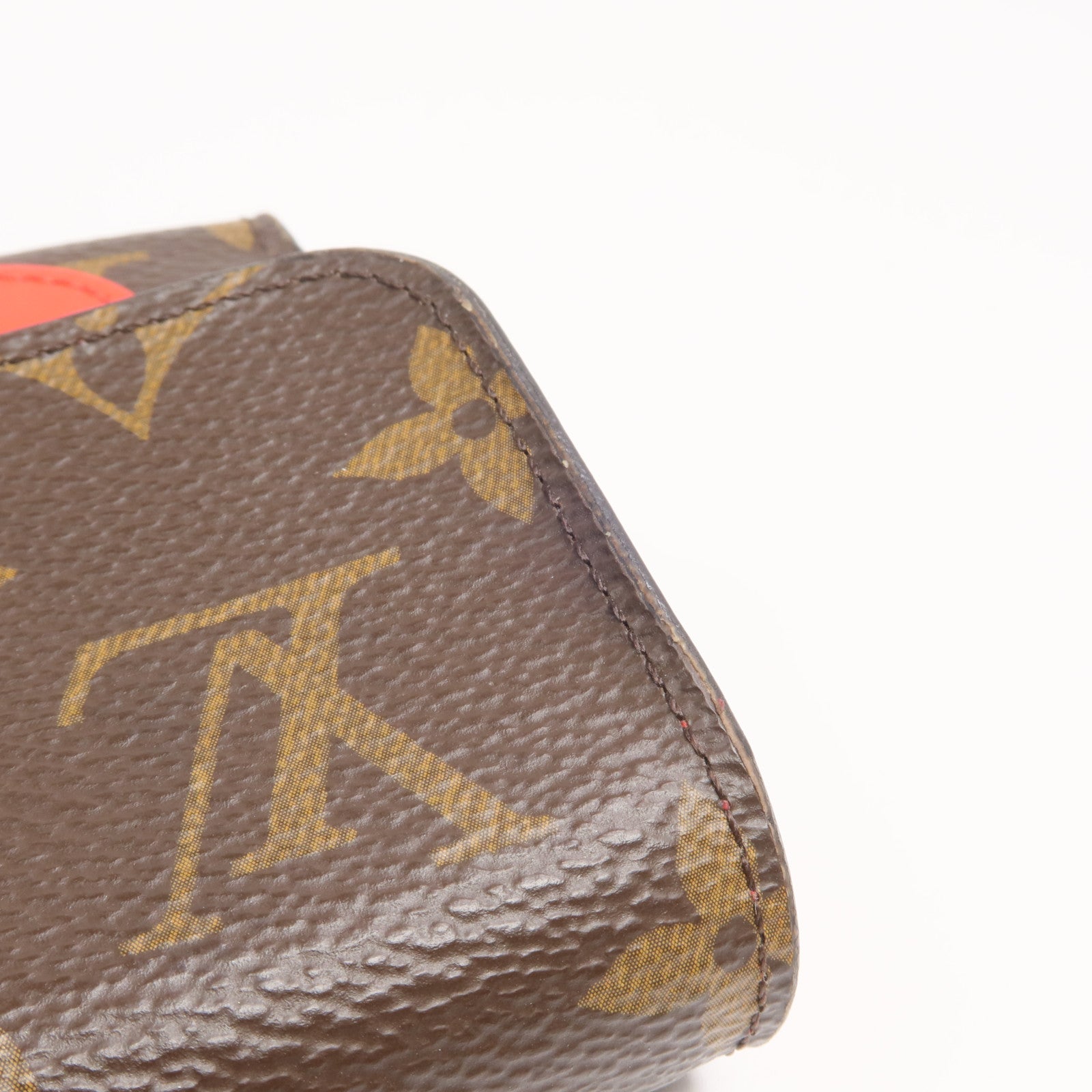 LOUIS VUITTON Monogram Flower Lock金扣錢包