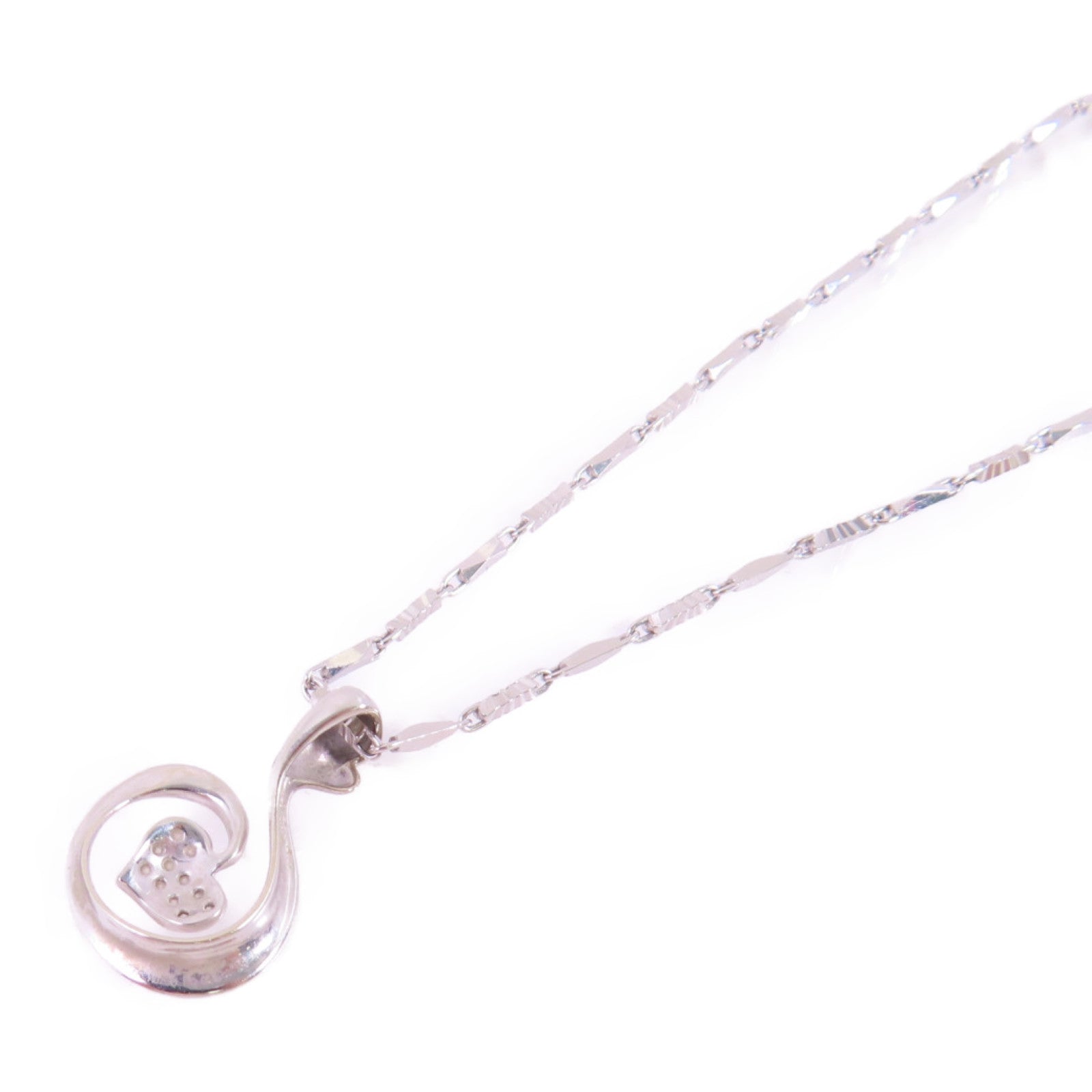 JEWELRY 【激減優惠】18K白金/0.09ct鑽石Diamond Necklace項鏈