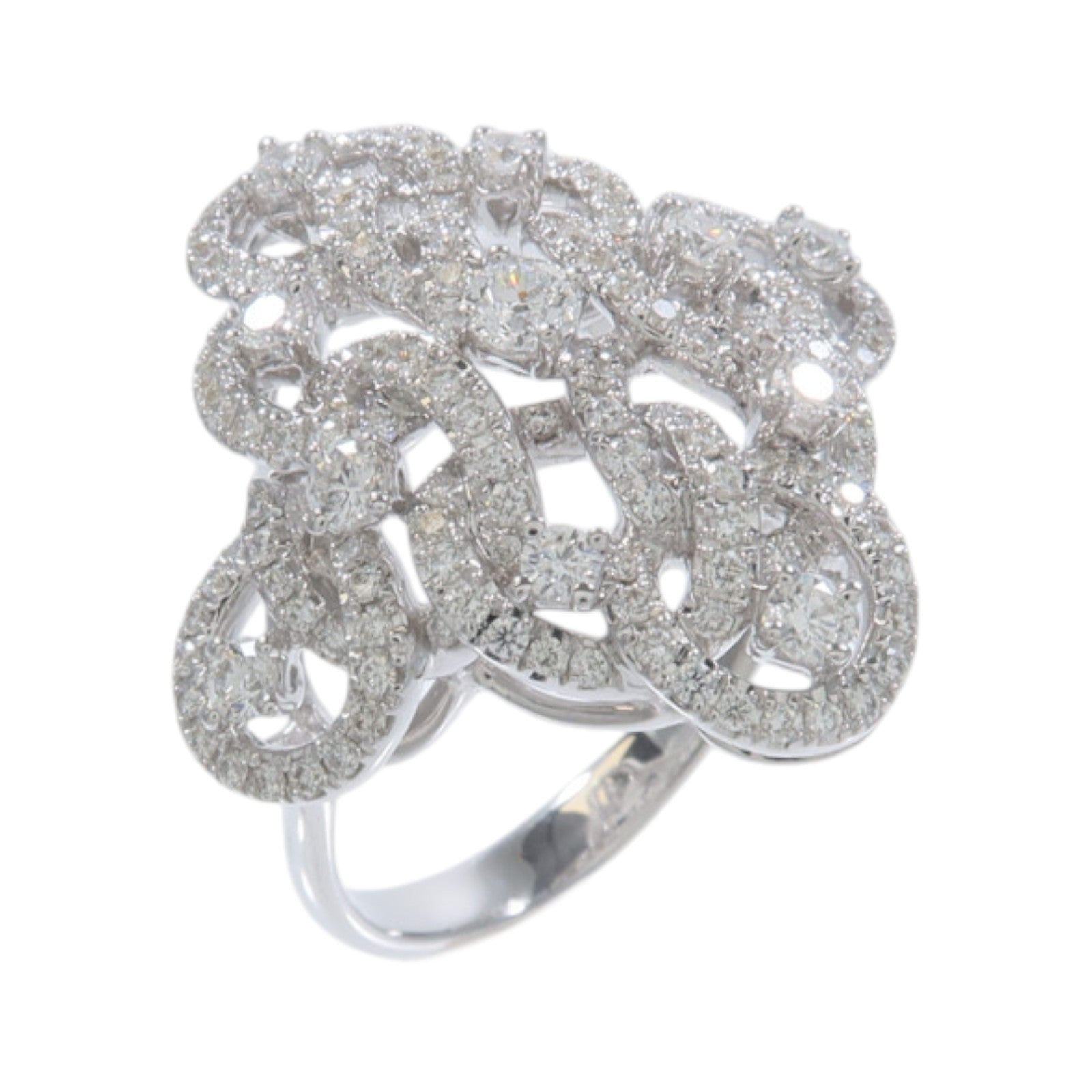 JEWELRY 18K白金Diamond Ring鑽石戒指