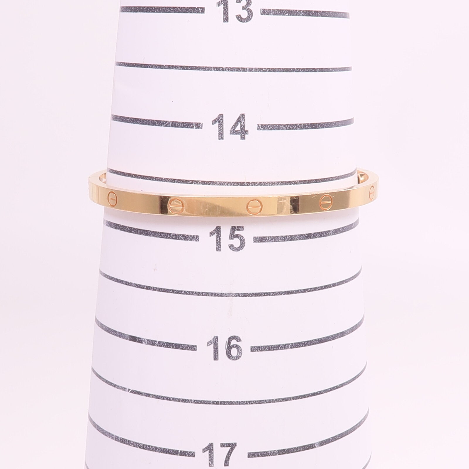 CARTIER 18K玫瑰金Love Bracelet Small Model手鐲Cartier#16