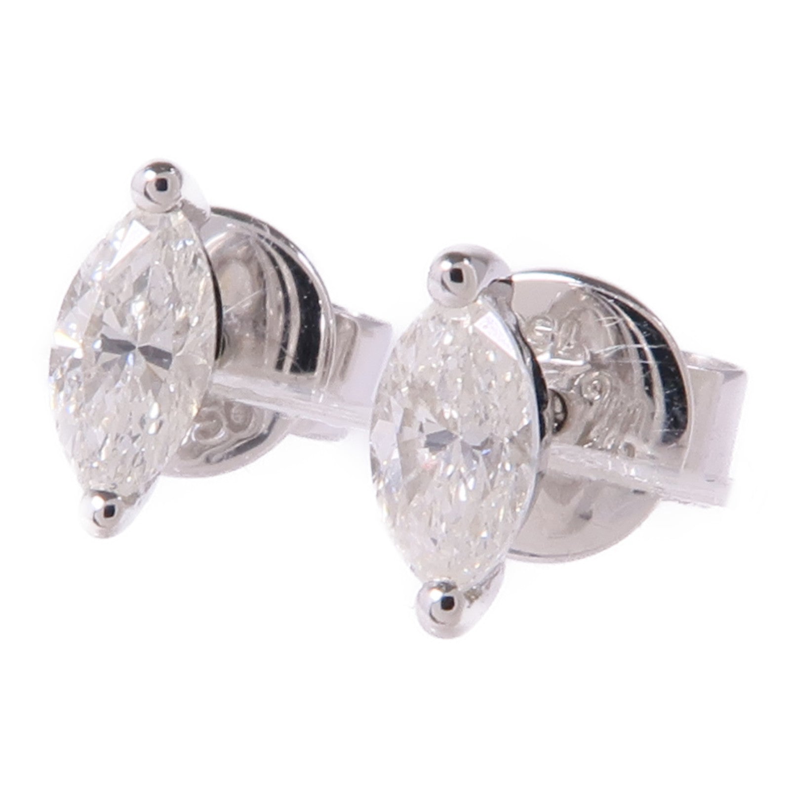 JEWELRY 18K白金Diamond Earrings鑽石耳環