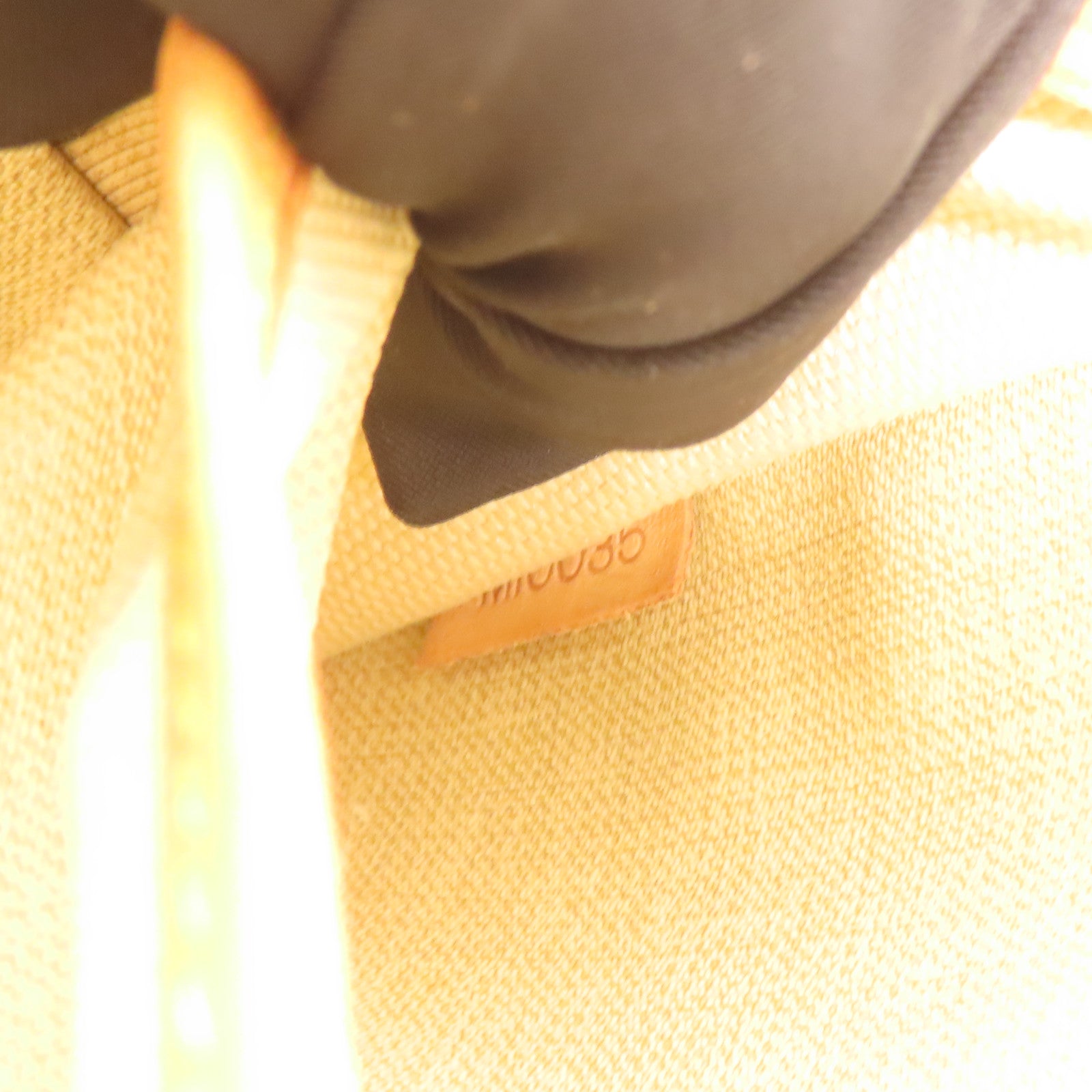 LOUIS VUITTON LV GHW Trouville Hand Bag M42228 Monogram Brown