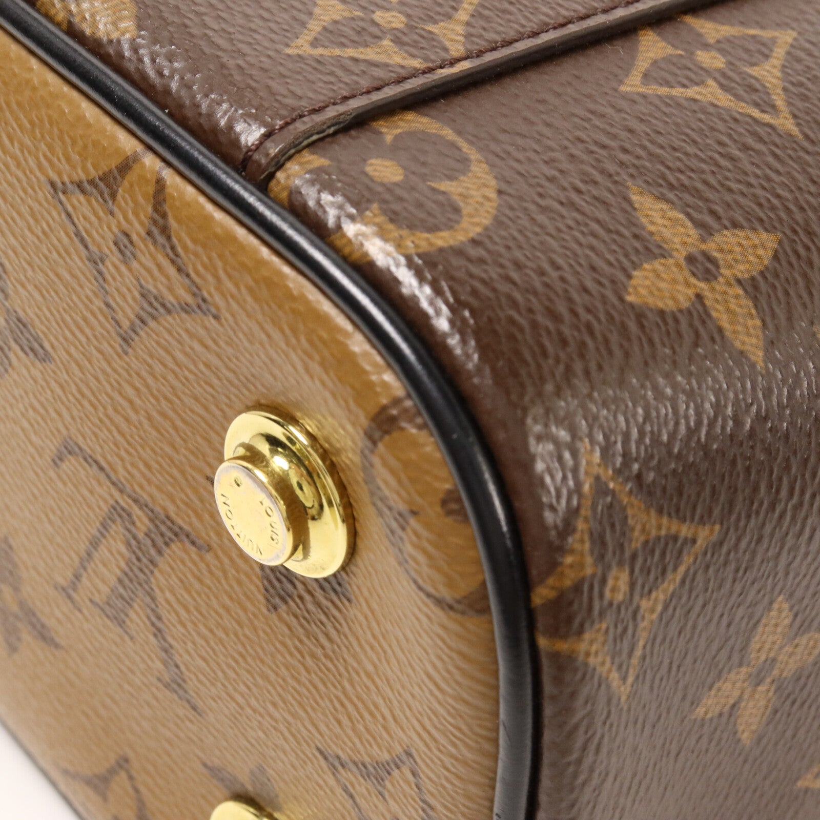LOUIS VUITTON Monogram Reverse Vanity PM手挽肩背兩用袋