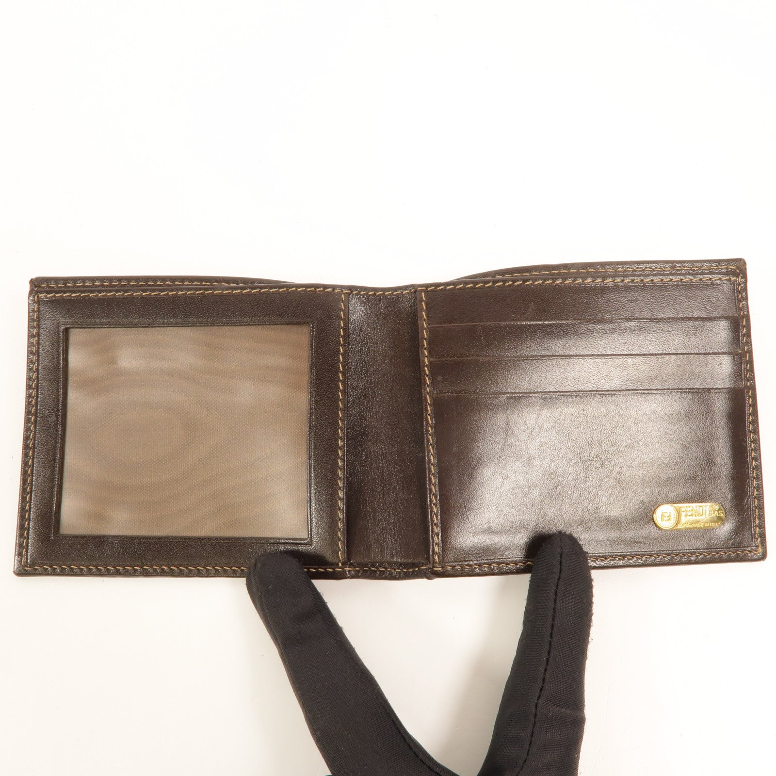 FENDI 帆布Zucca Bifold Wallet錢包