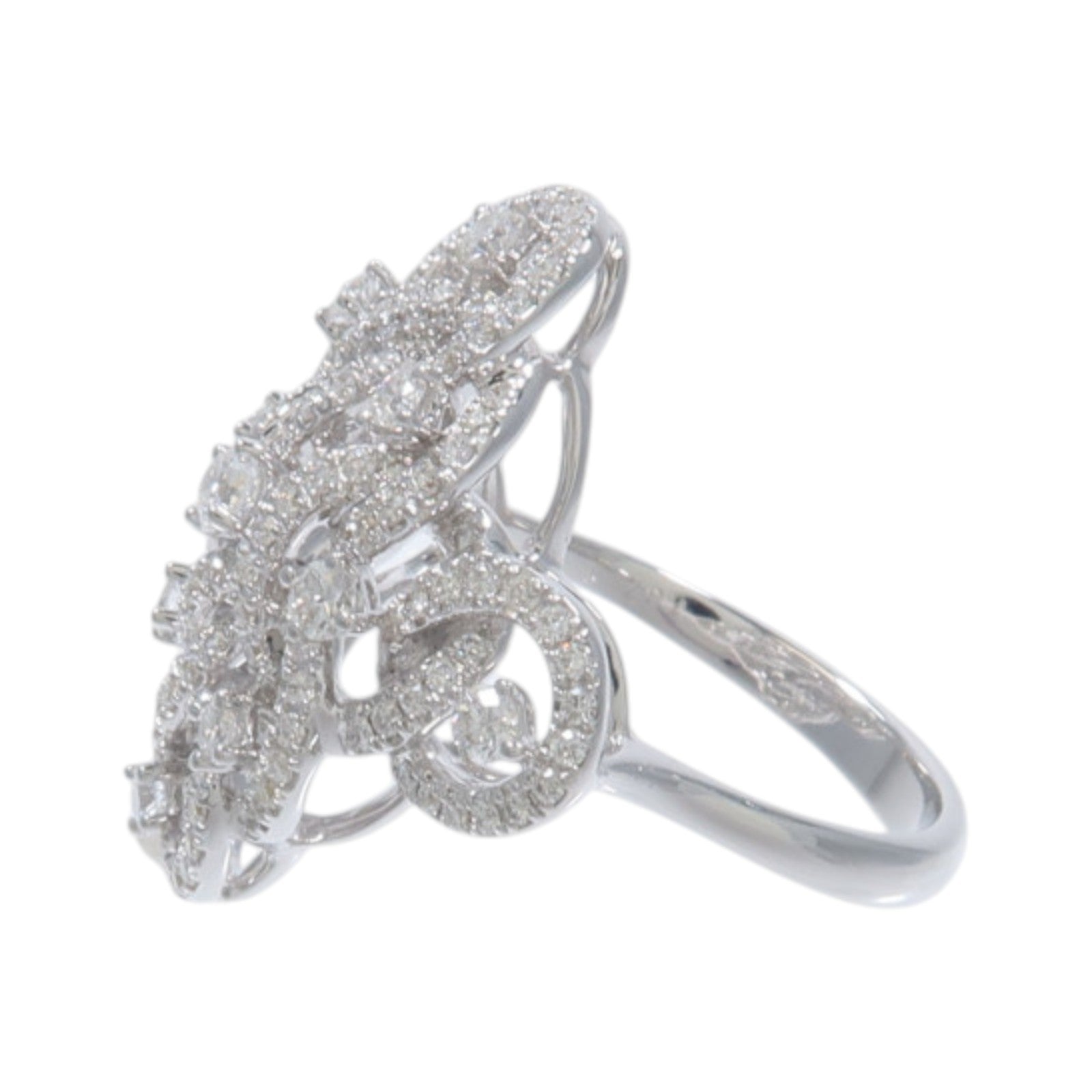JEWELRY 18K白金Diamond Ring鑽石戒指