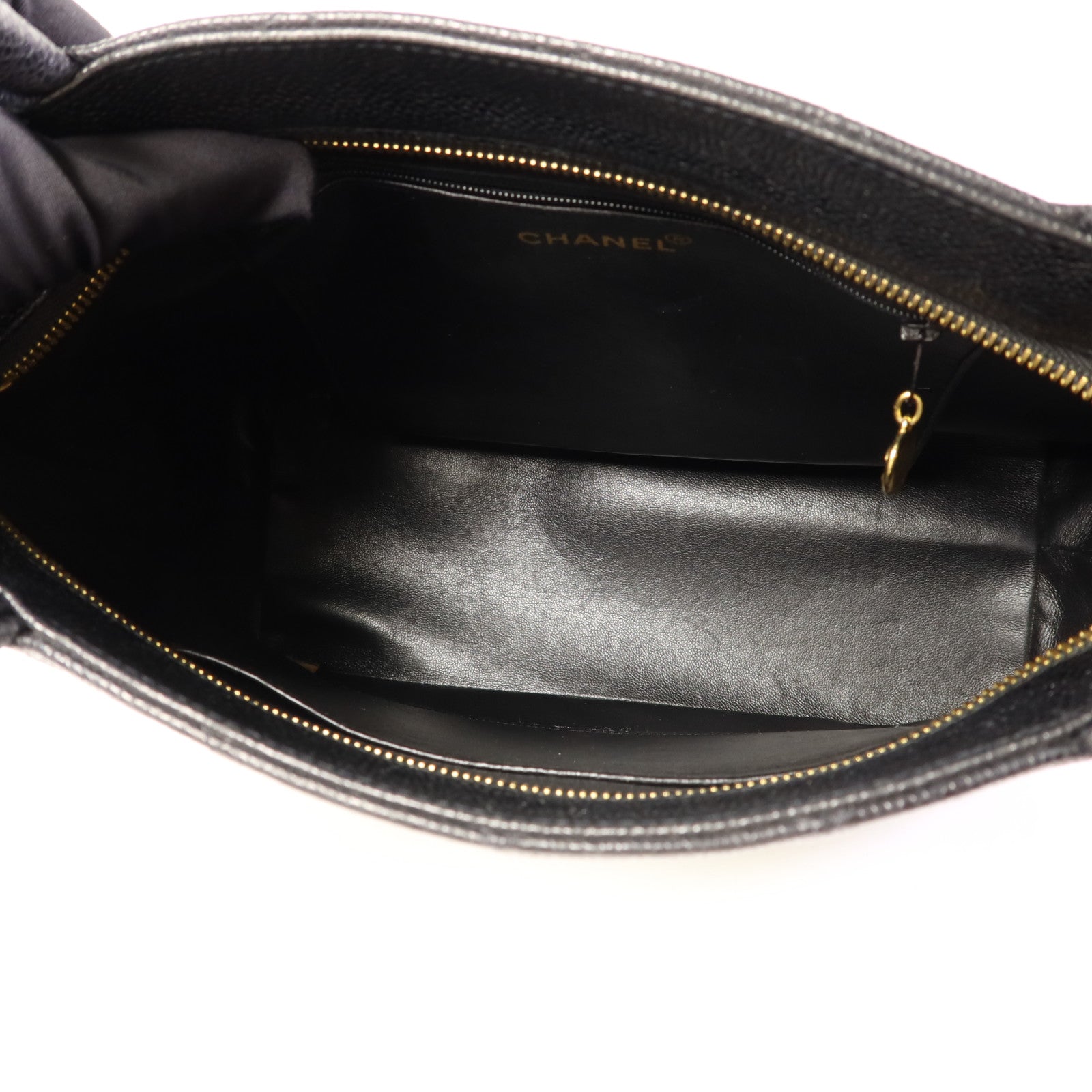 CHANEL 牛皮皮革Vintage Tote Bag金扣手挽袋