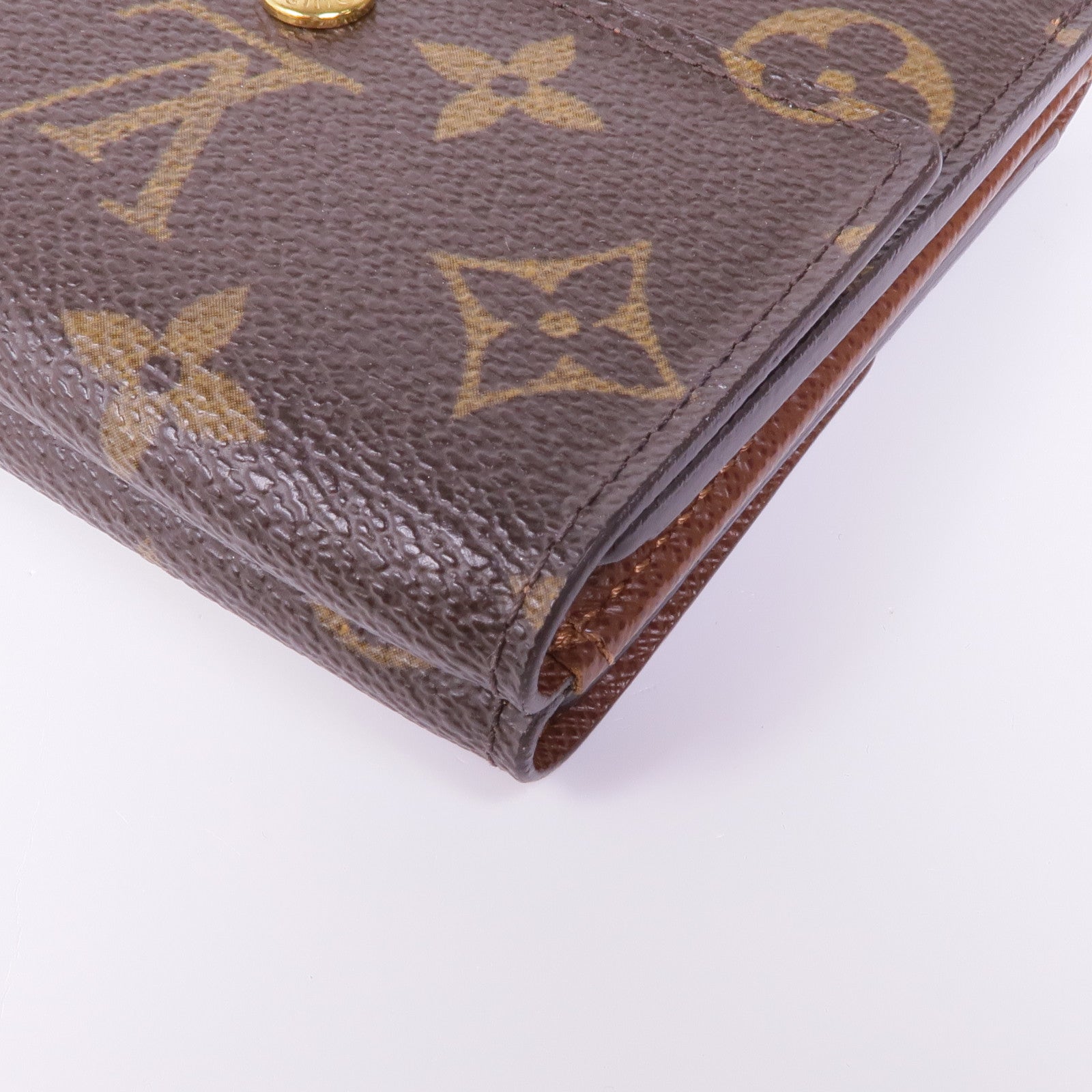 LOUIS VUITTON Monogram Wallet金扣錢包