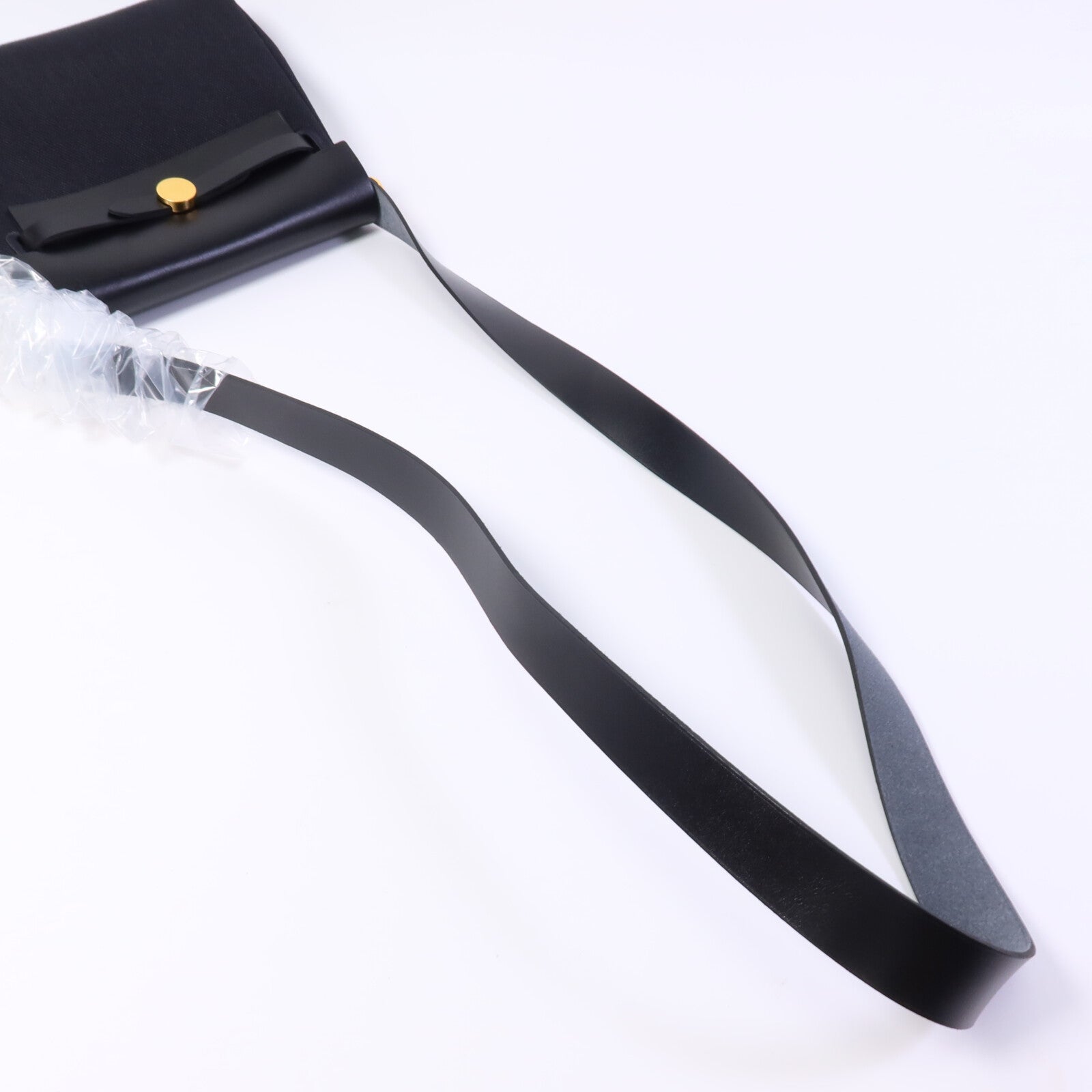 HERMES 帆布Mini Herbag肩背袋Nour