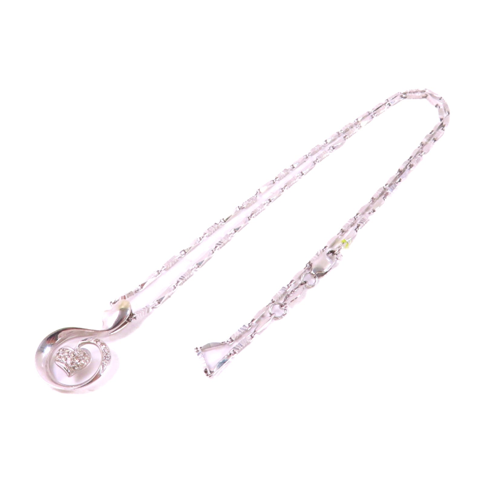 JEWELRY 【激減優惠】18K白金/0.09ct鑽石Diamond Necklace項鏈