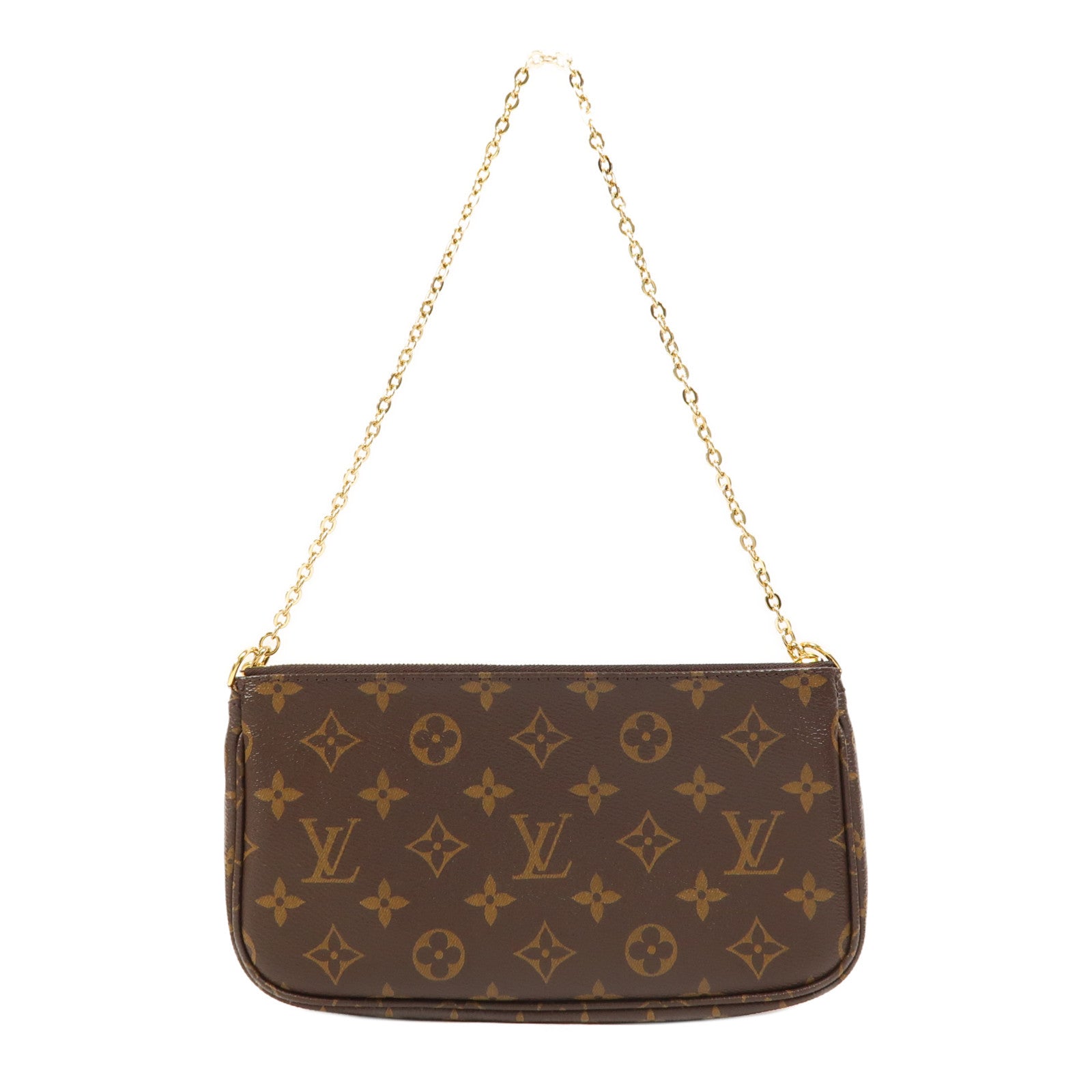 LOUIS VUITTON Monogram Multi Pochette Accessoires金扣肩背袋